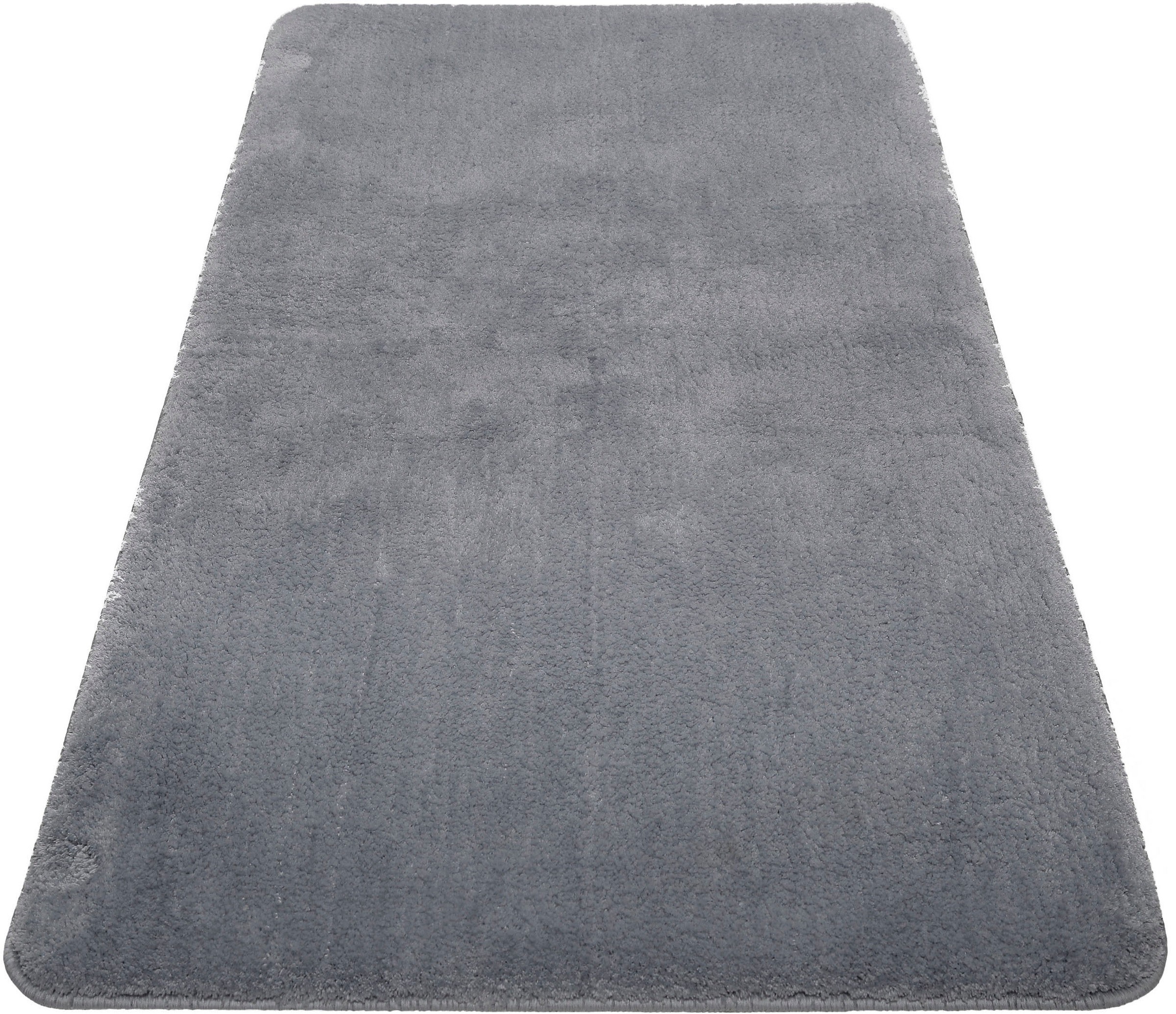 Wecon home Basics Badematte »Joris«, rutschhemmend beschichtet, strapazierfähig, waschbar, viele Größen, Badezimmerteppich, uni