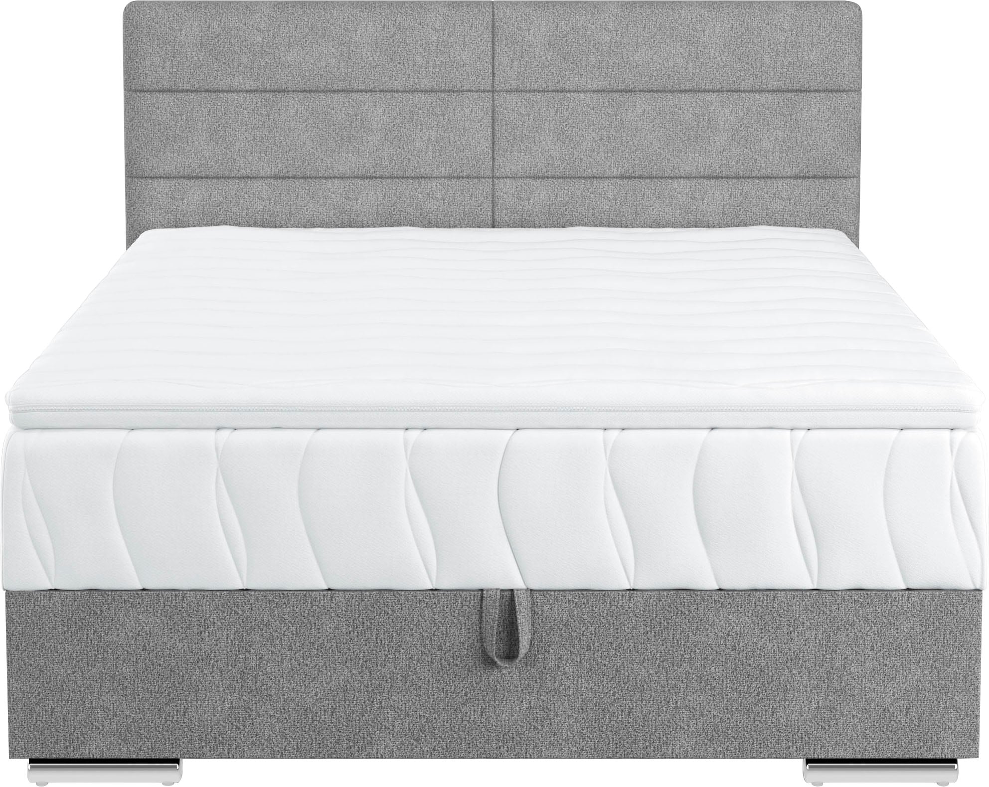 COTTA Boxspringbett Tom, mit Bettkasten, Topper und Zierkissen