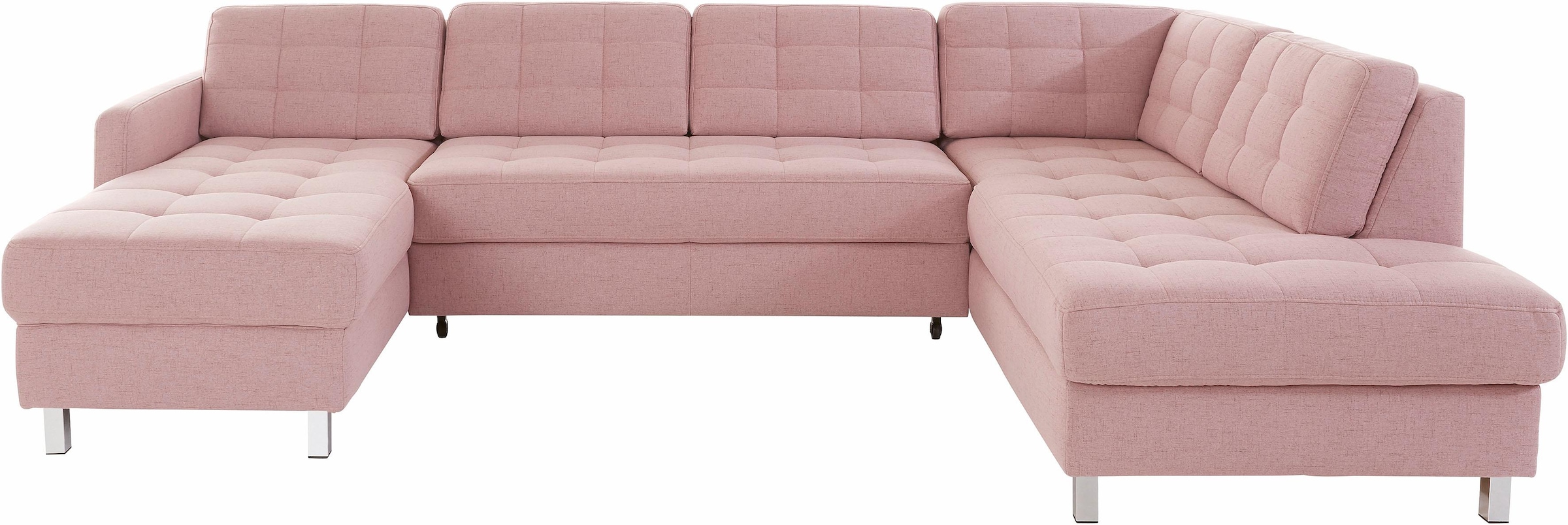 sit&more Wohnlandschaft »Picasso U-Form«, wahlweise mit Bettfunktion und Bettkasten
