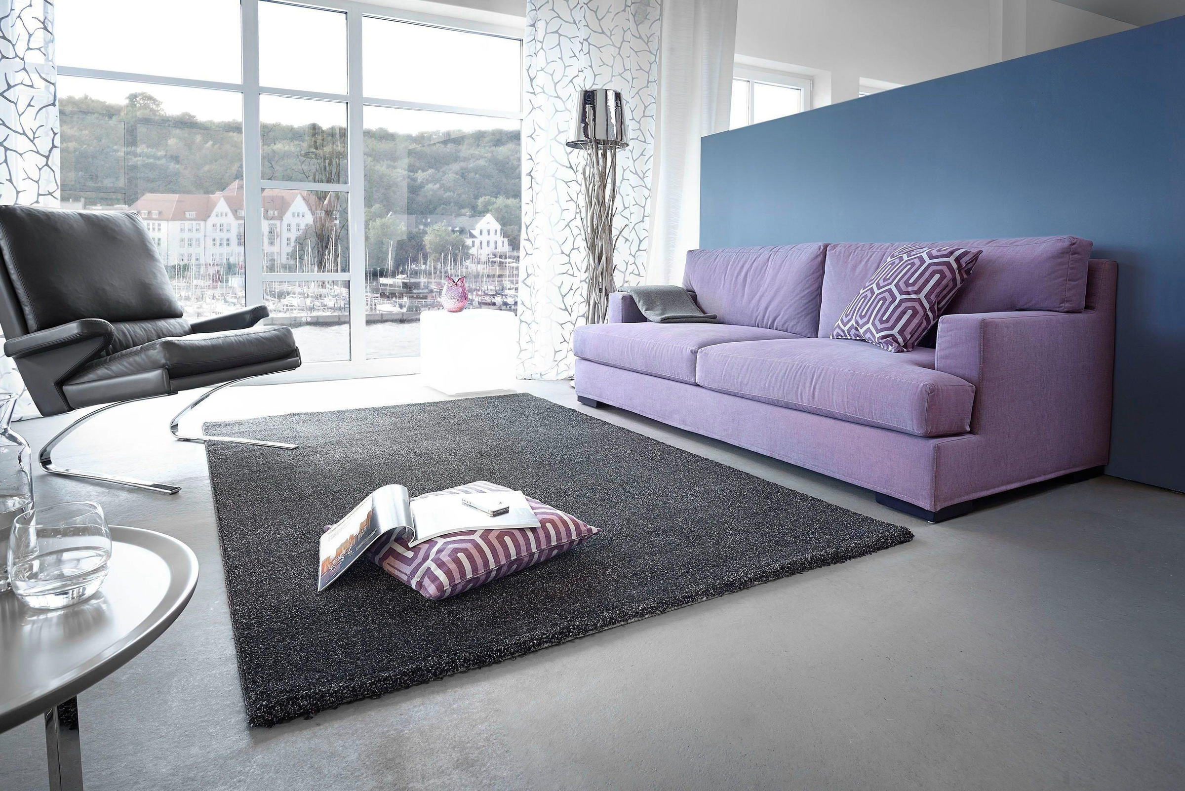 ASTRA Teppich »Samoa Uni«, rechteckig, 20 mm Höhe, Kurzflor, Wohnzimmer