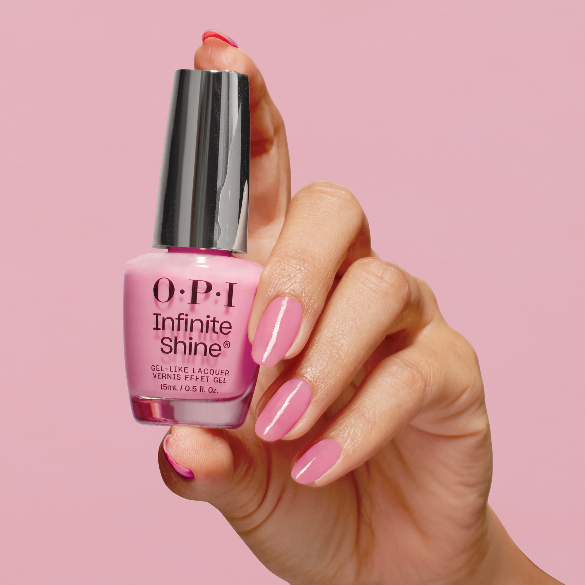 OPI Nagellack »Infinite Shine® Flamingo Your Own Way« deckend, glänzend, langanhaltend, splitterfest, gelartiges Finish