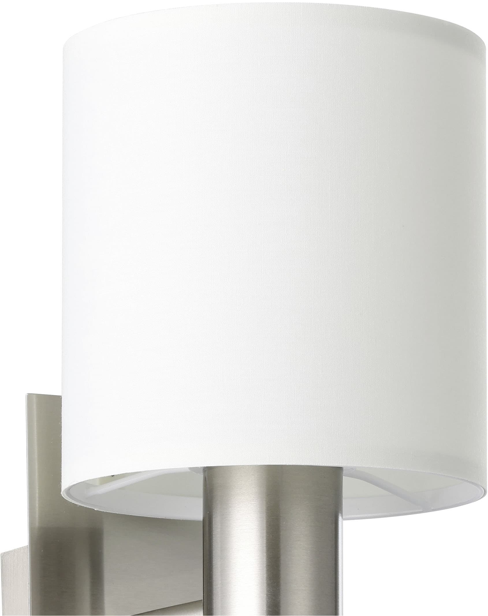 EGLO Wandleuchte »PASTERI Wandlampe - Stahl - E27;LED - 1X40W;1X3,8W - IP20« E27 1 Stk. Warmweiß Wandstrahler, Wandspot, Wohnzimmer, Schlafzimmer, L15 x H38 x AL19,5cm