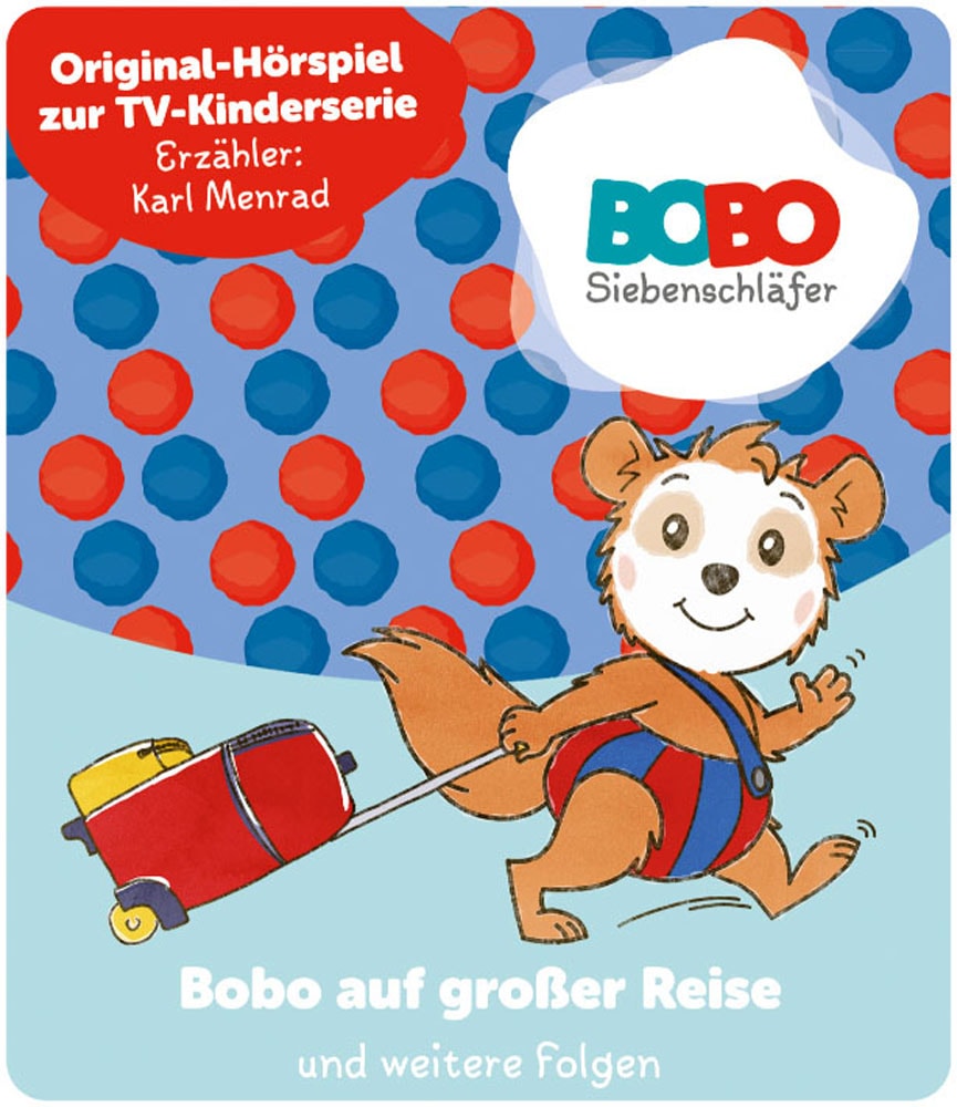 tonies Hörspielfigur »Bobo Siebenschläfer: Bobo auf großer Reise und weitere Folgen«