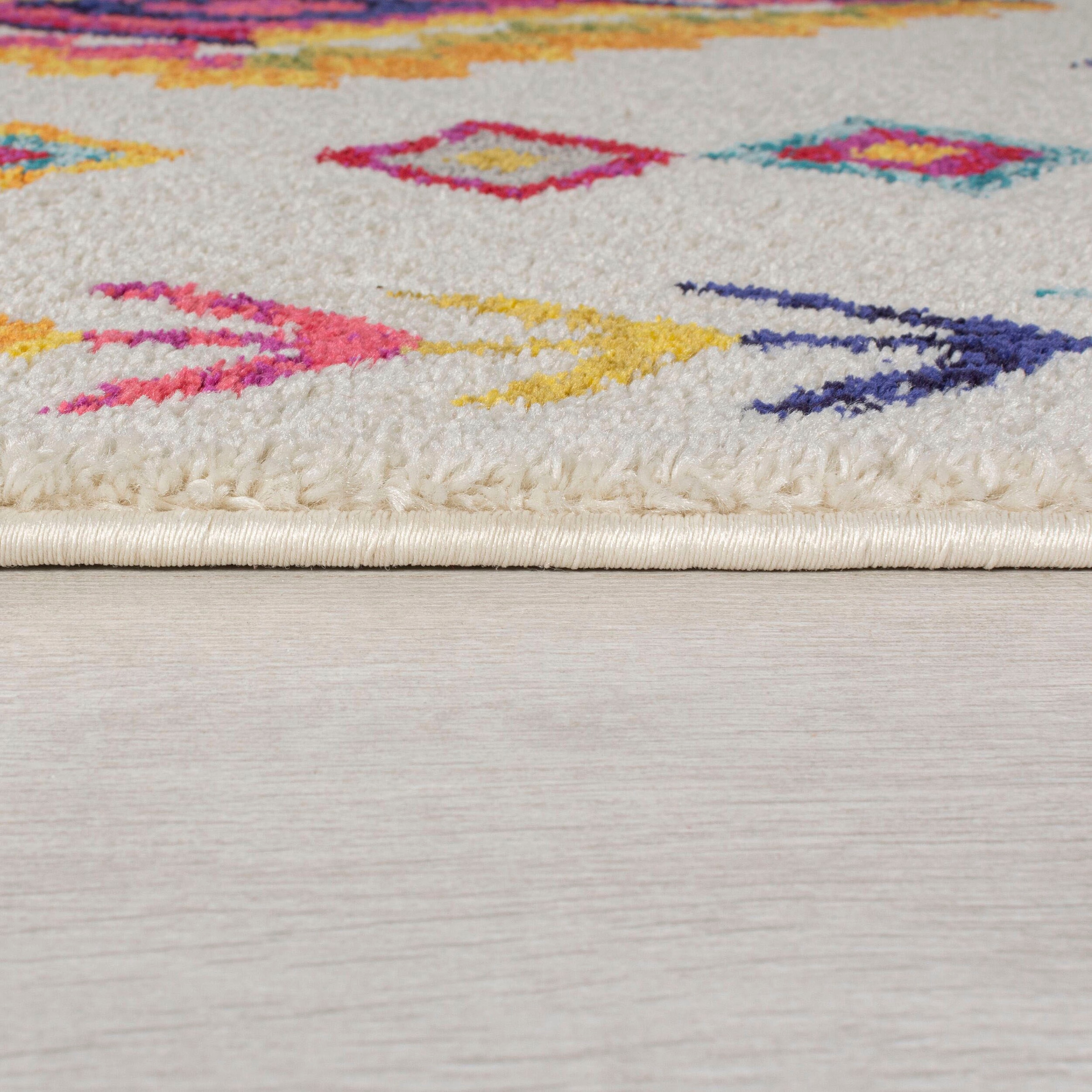 FLAIR RUGS Teppich »Nahua«, rechteckig, 20 mm Höhe, Berber-Optik, Wohnzimmer