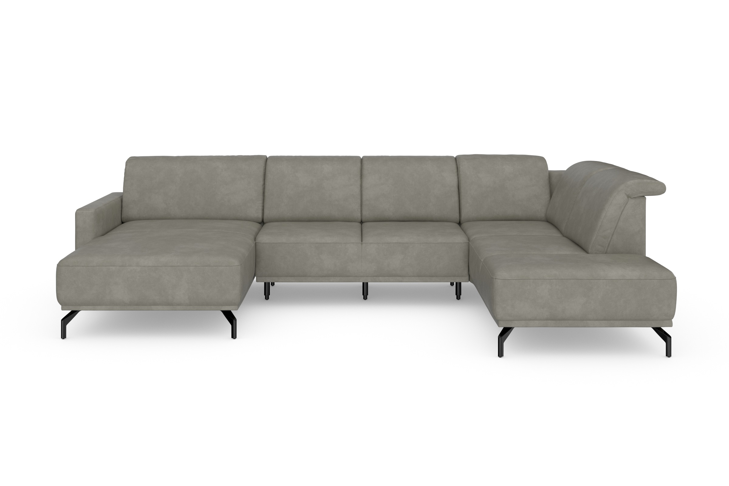 sit&more Wohnlandschaft "Bailando U-Form" wahlweise mit Kopfteilverstellung günstig online kaufen