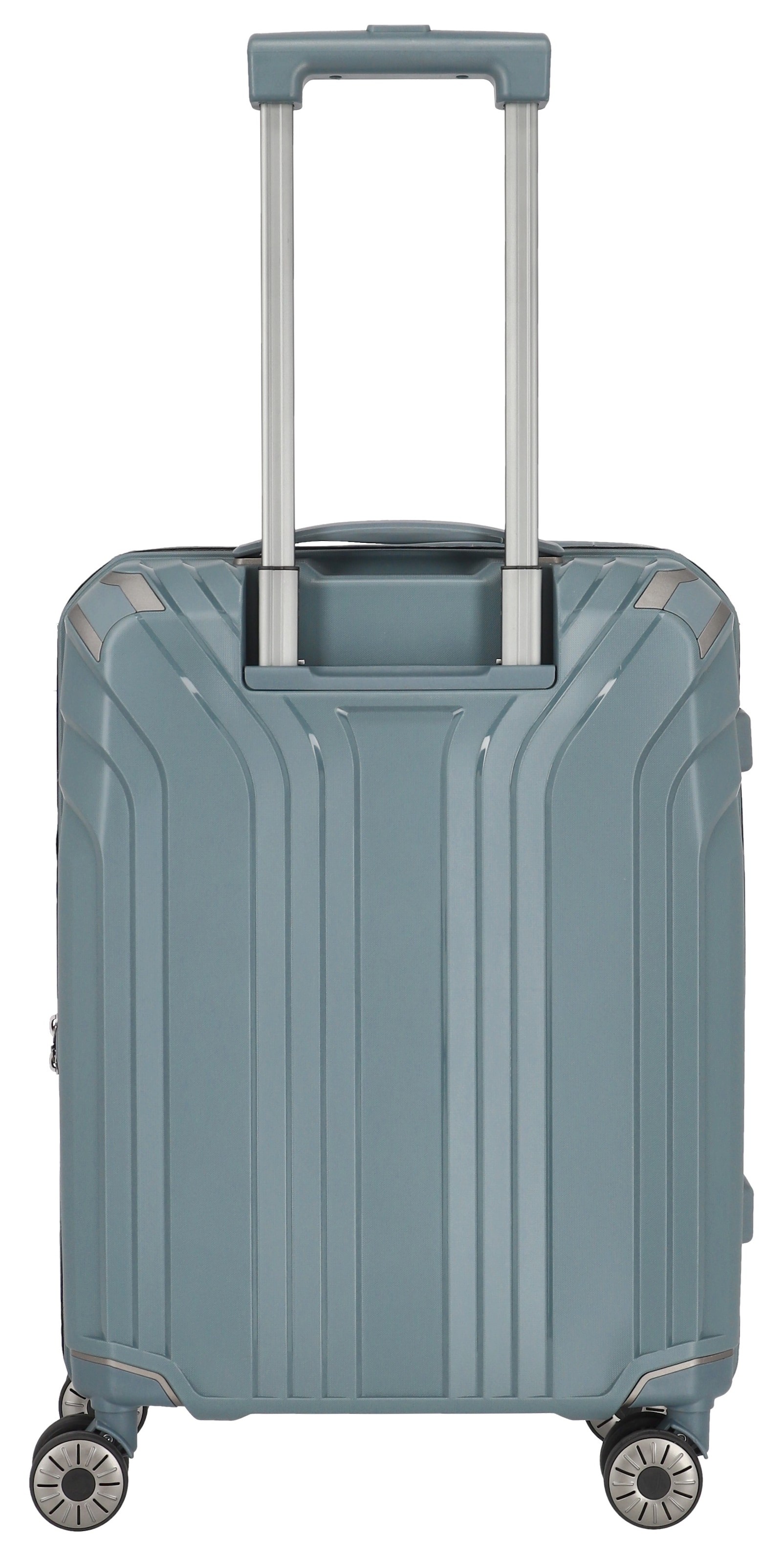 travelite Hartschalen-Trolley »ELVAA, verschiedene Größen und Farben«, 4 Rollen, Hartschallenkoffer Reisegepäck TSA Schloss mit Blindenschrift