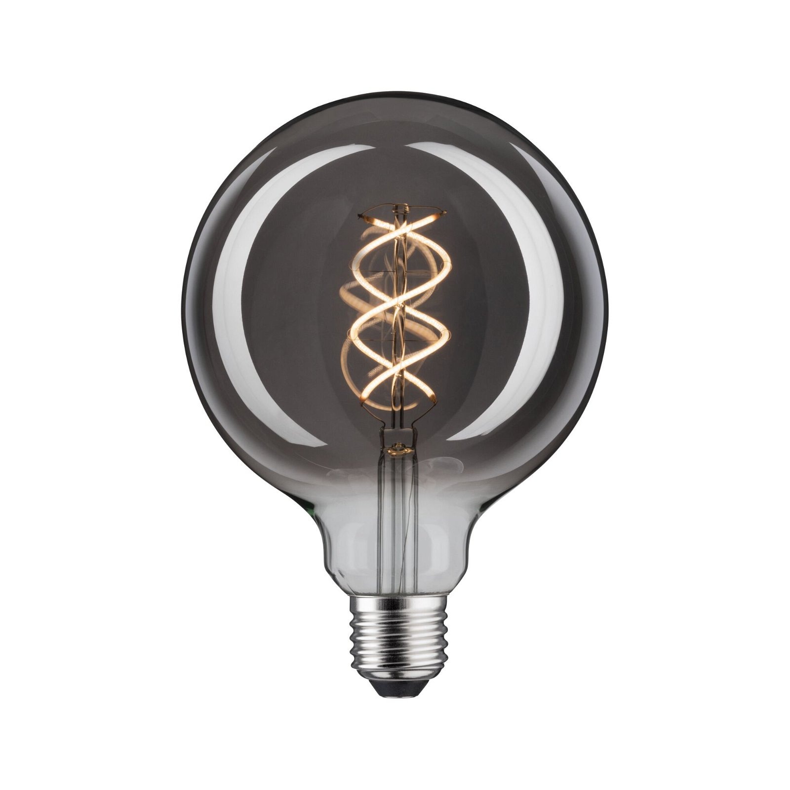 Paulmann LED-Leuchtmittel »Globe125 130lm 1800K smoke 4W spiral Filament«, günstig online kaufen