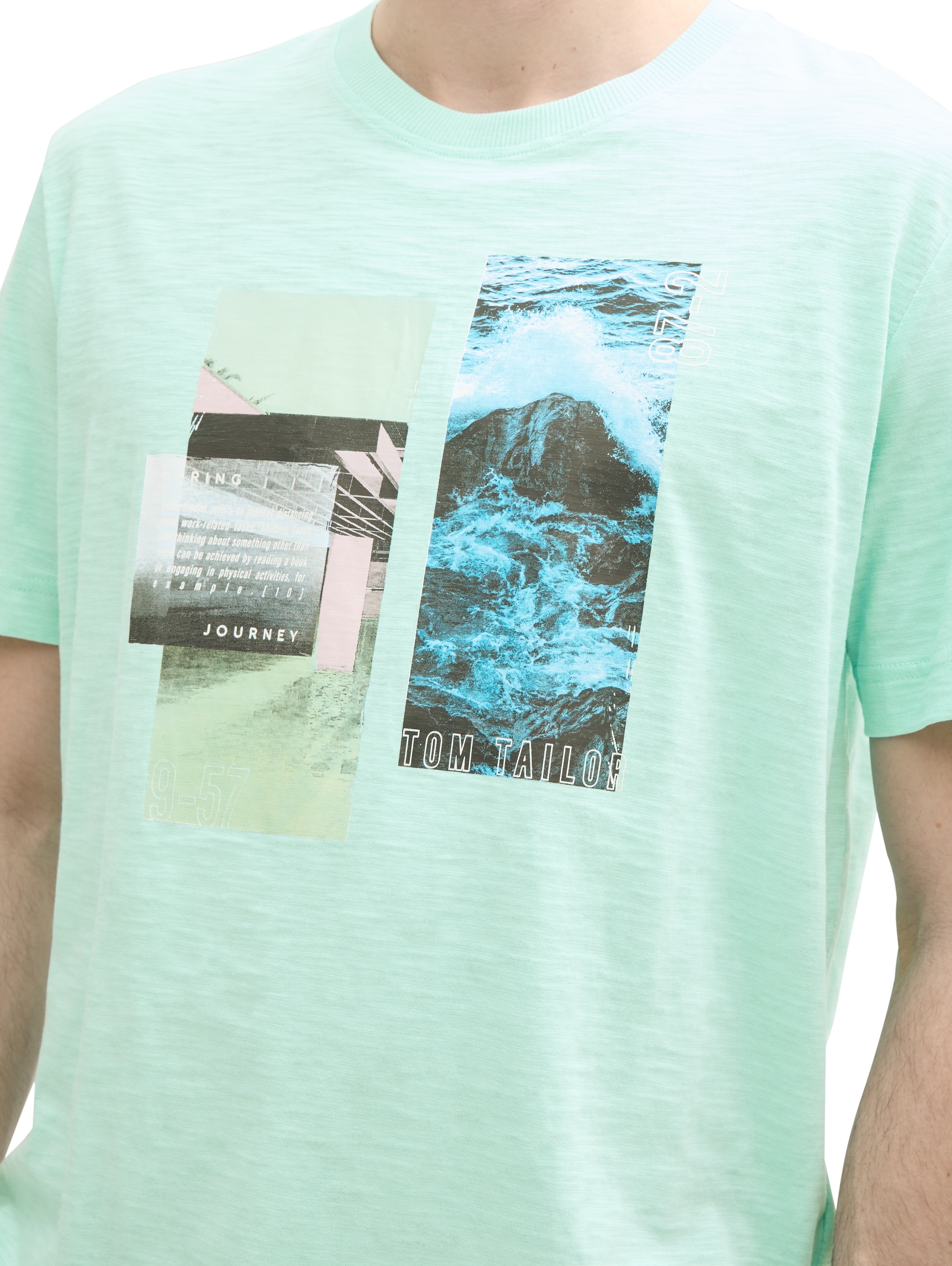 TOM TAILOR T-Shirt, mit Front Print