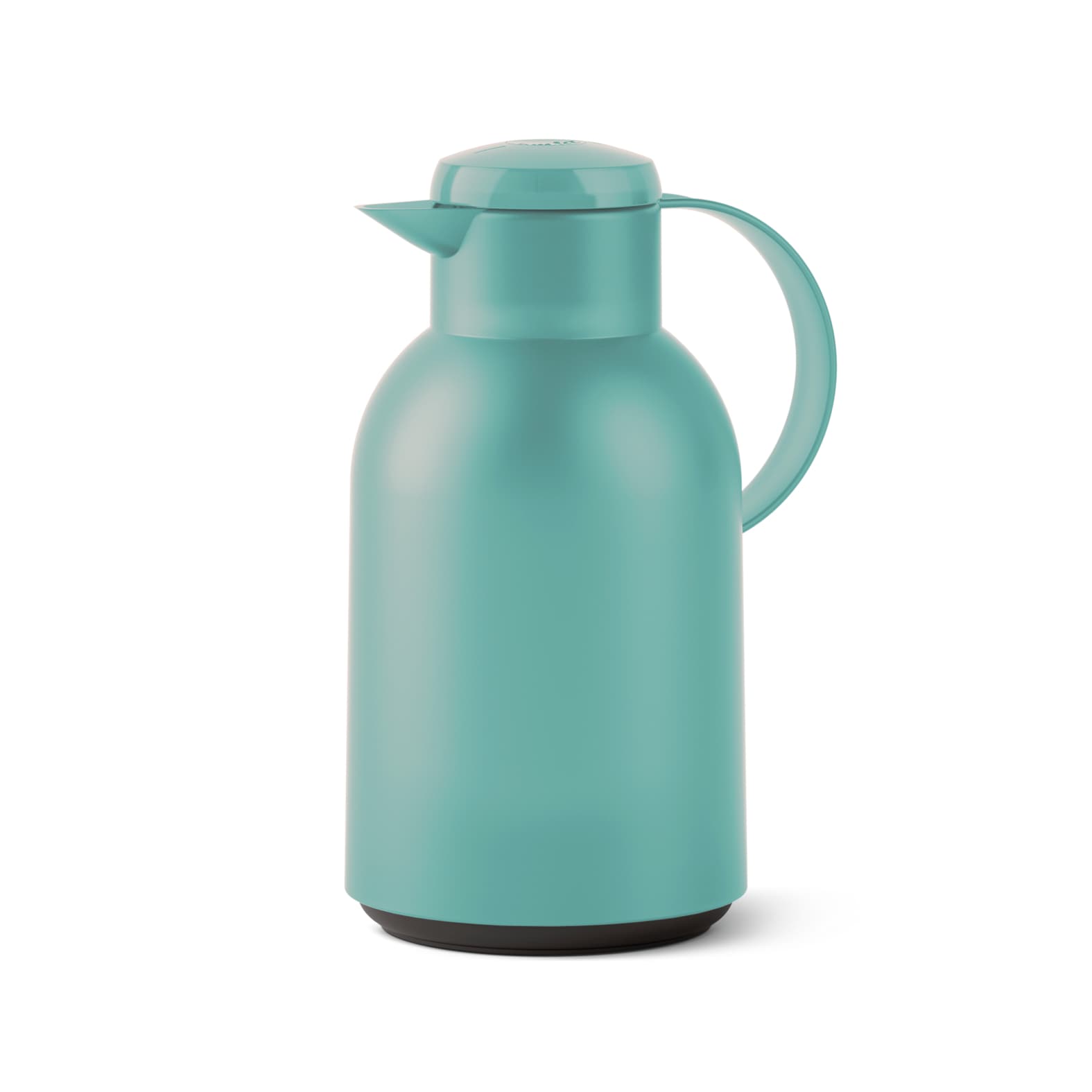 Emsa Isolierkanne »Samba«, 1,5 l, XXL-Modell, zeitloses Design, einfacher Knopfdruck, 24h kalt, 12h warm