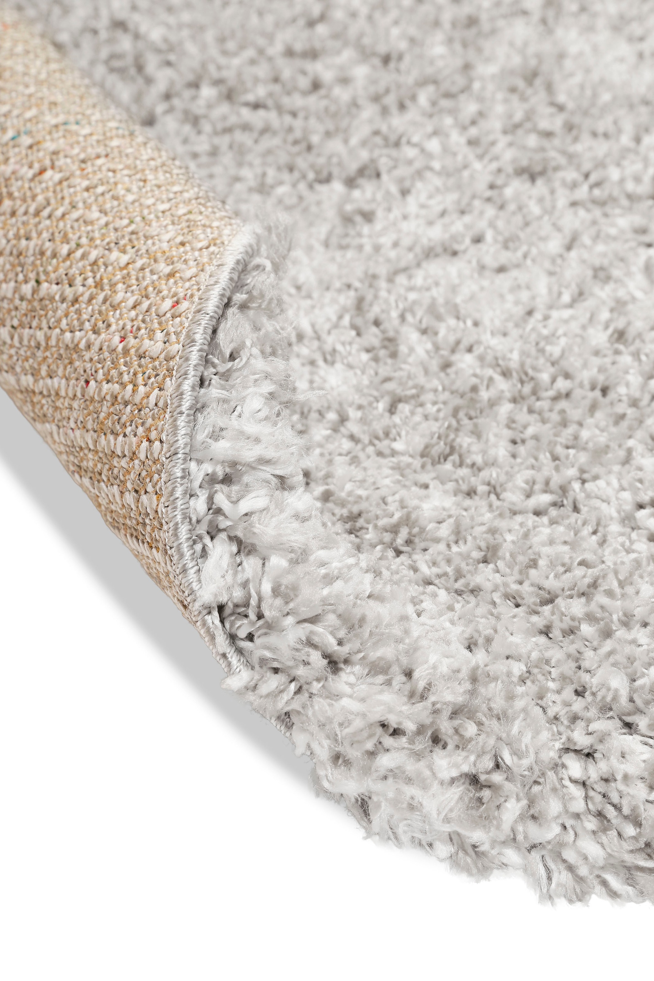 Wecon home Basics Hochflor-Teppich »Paula«, rund, 55 mm Höhe, Wohnzimmer