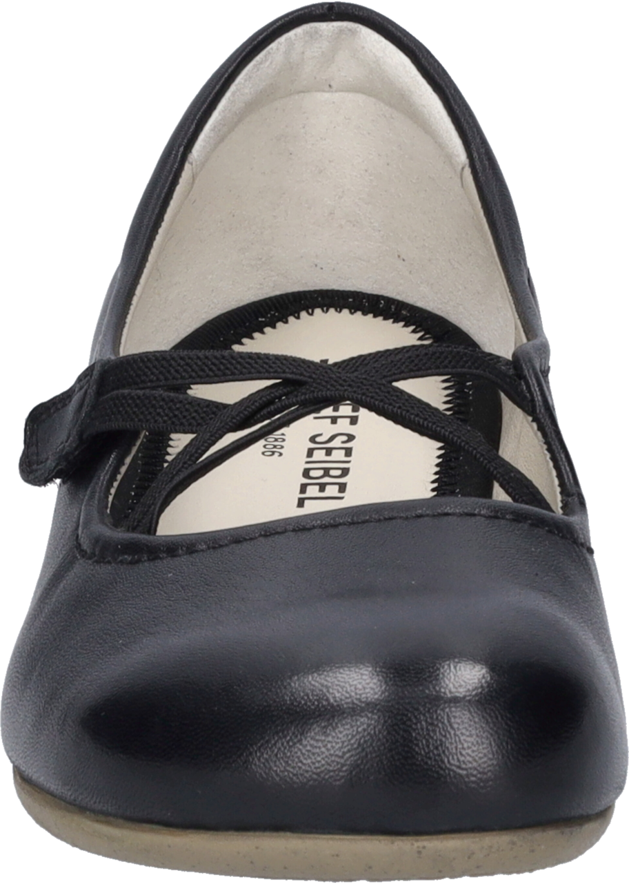 Josef Seibel Riemchenballerina »Fiona 39«  Festtagsschuh, Slipper, Komfortschuh mit überkreuztem Gummizug