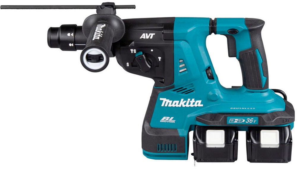 Makita Akku-Kombibohrhammer »DHR281ZJ«, SDS-PLUS, inkl. Aufbewahrungskoffer, ohne Akku und Ladegerät