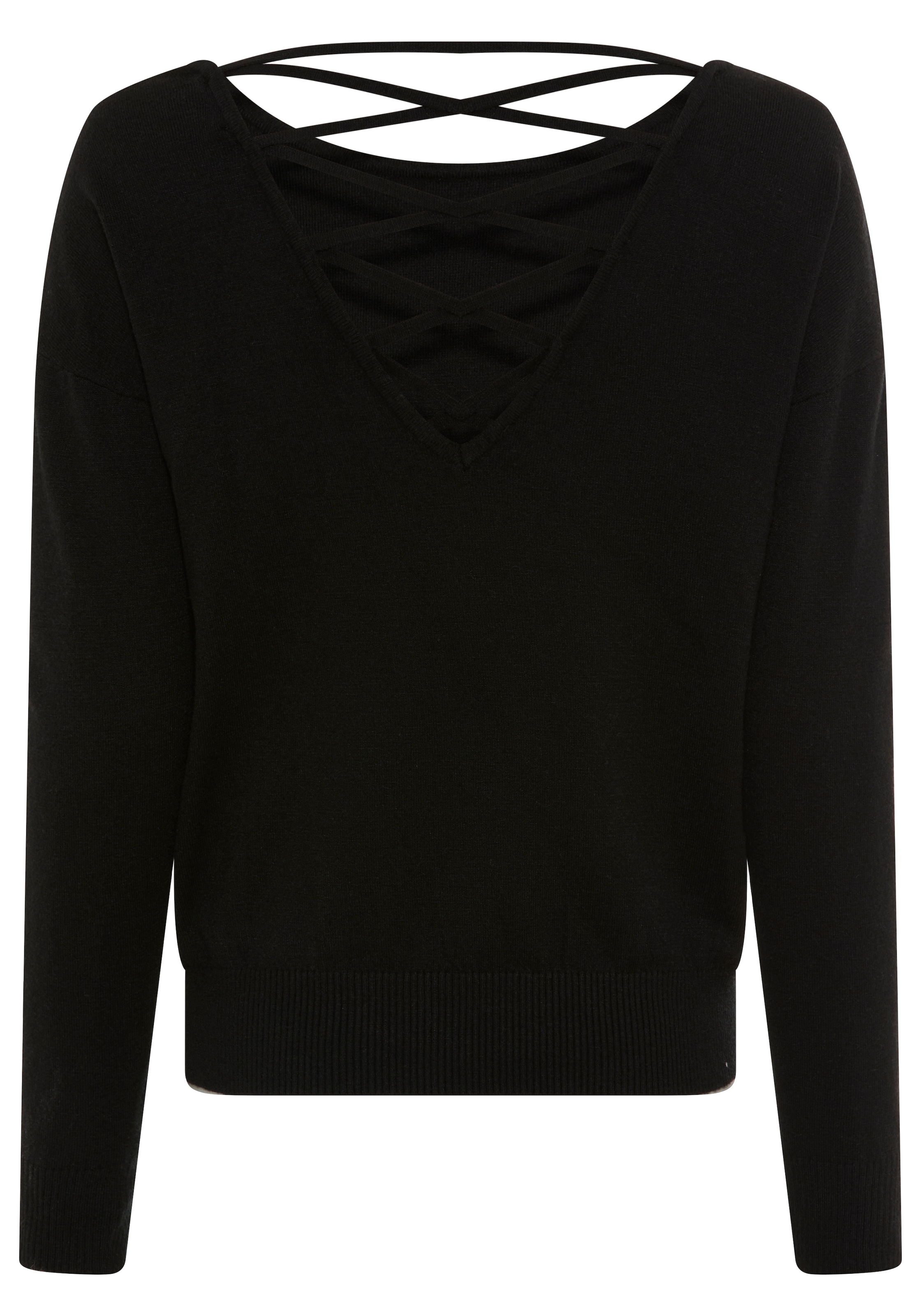 Laura Scott Strickpullover, mit Rückenschnürung - NEUE KOLLEKTION