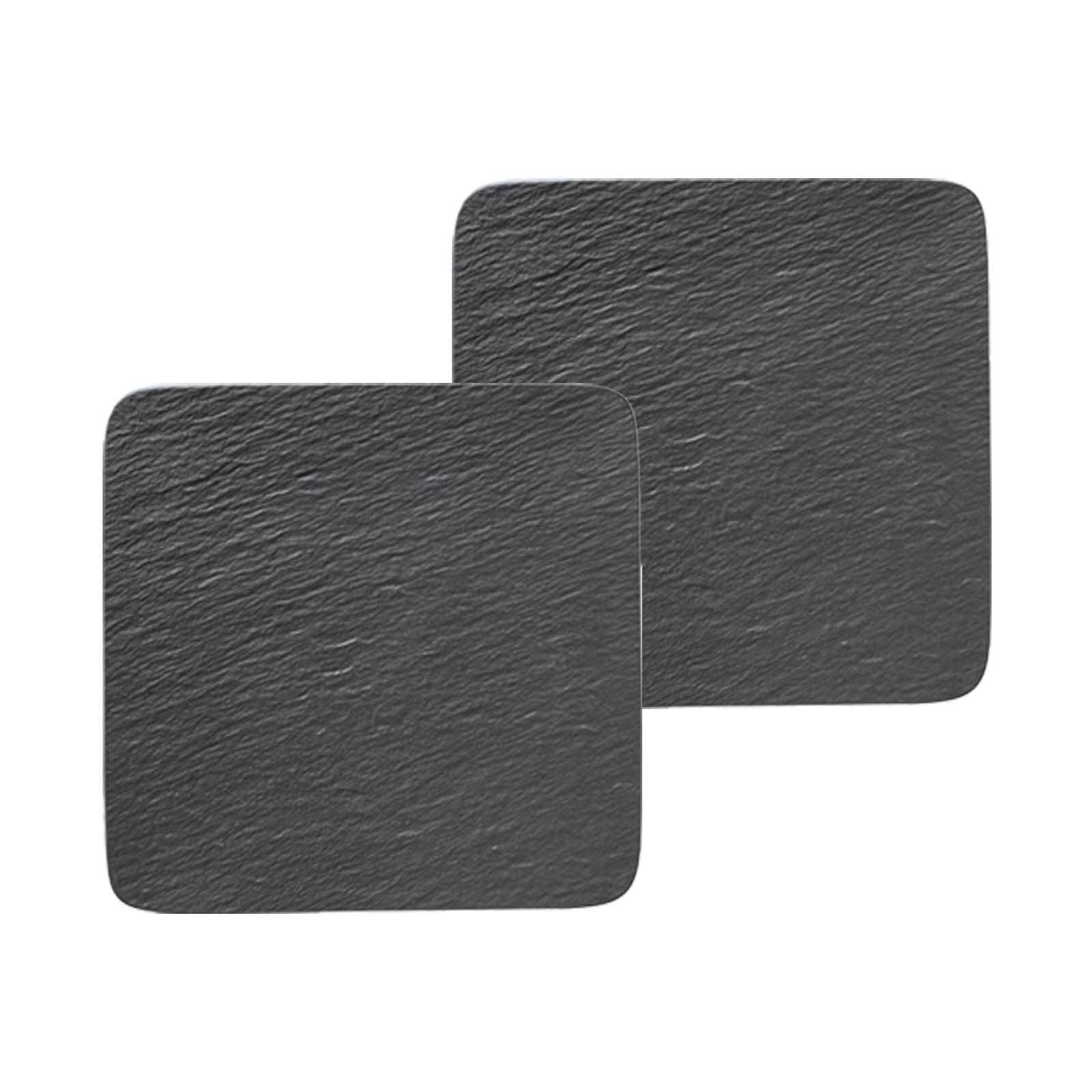 Villeroy & Boch Servierplatte »Servierplatten Manufacture Rock 2er Set schw günstig online kaufen