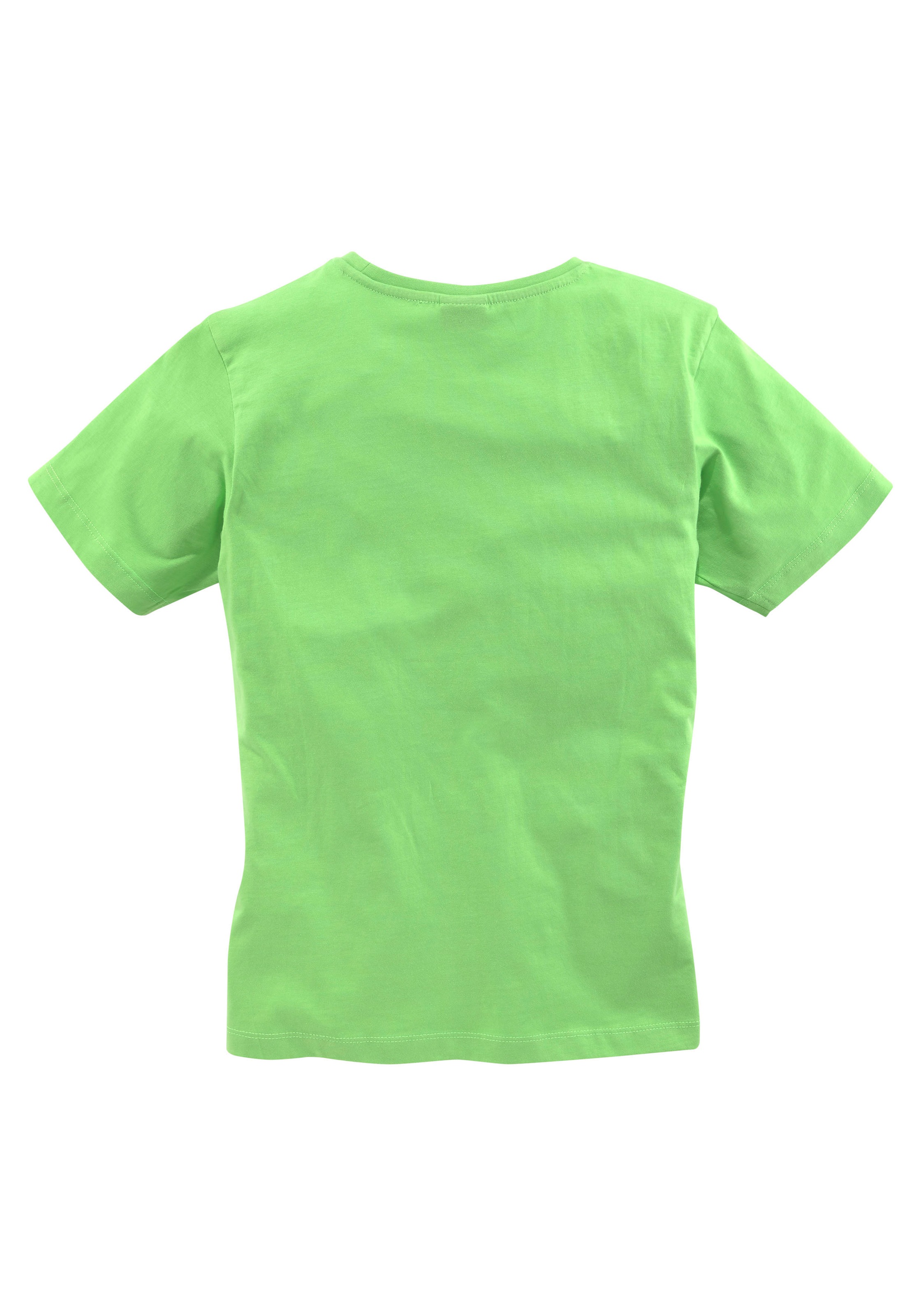 KIDSWORLD T-Shirt »Mit Spruch: WOLLEN IST WIE MACHEN....«, Statementprint