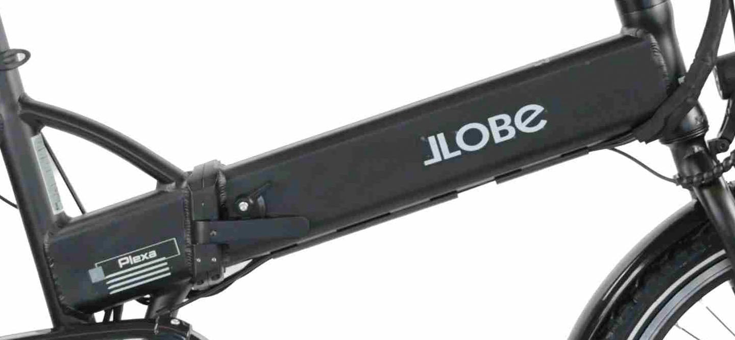 LLobe »Falt E-Bike 20" Plexa« 6 Gang Shimano Tourney Schaltwerk Kettenschaltung Heckmotor 250 W