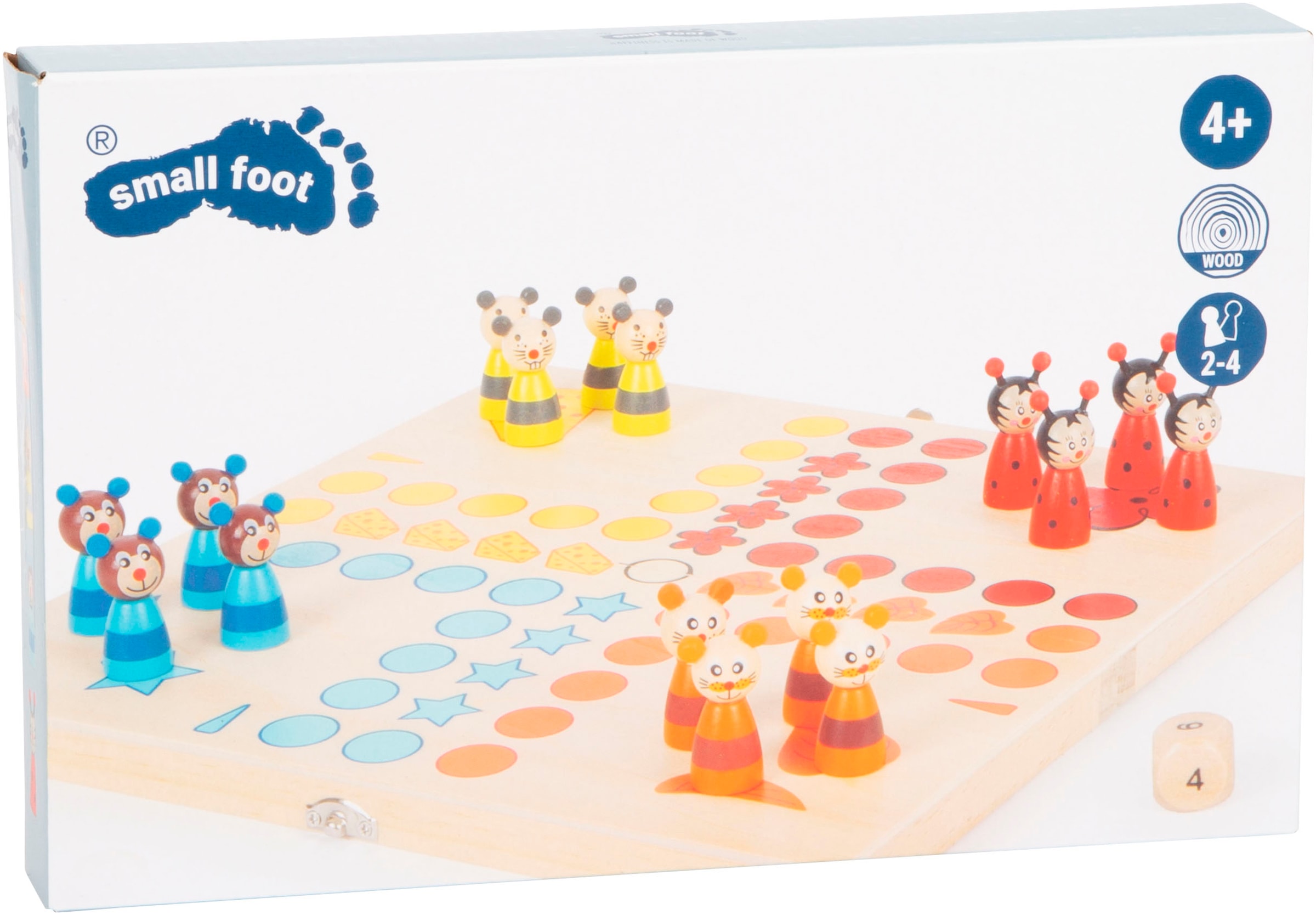 Small Foot Spiel »Ludo, Tiere«