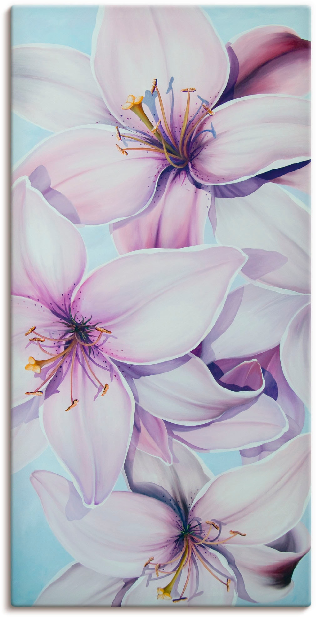 Artland Wandbild »Lilien«, Blumen, (1 St.), als Leinwandbild, Poster in ver günstig online kaufen