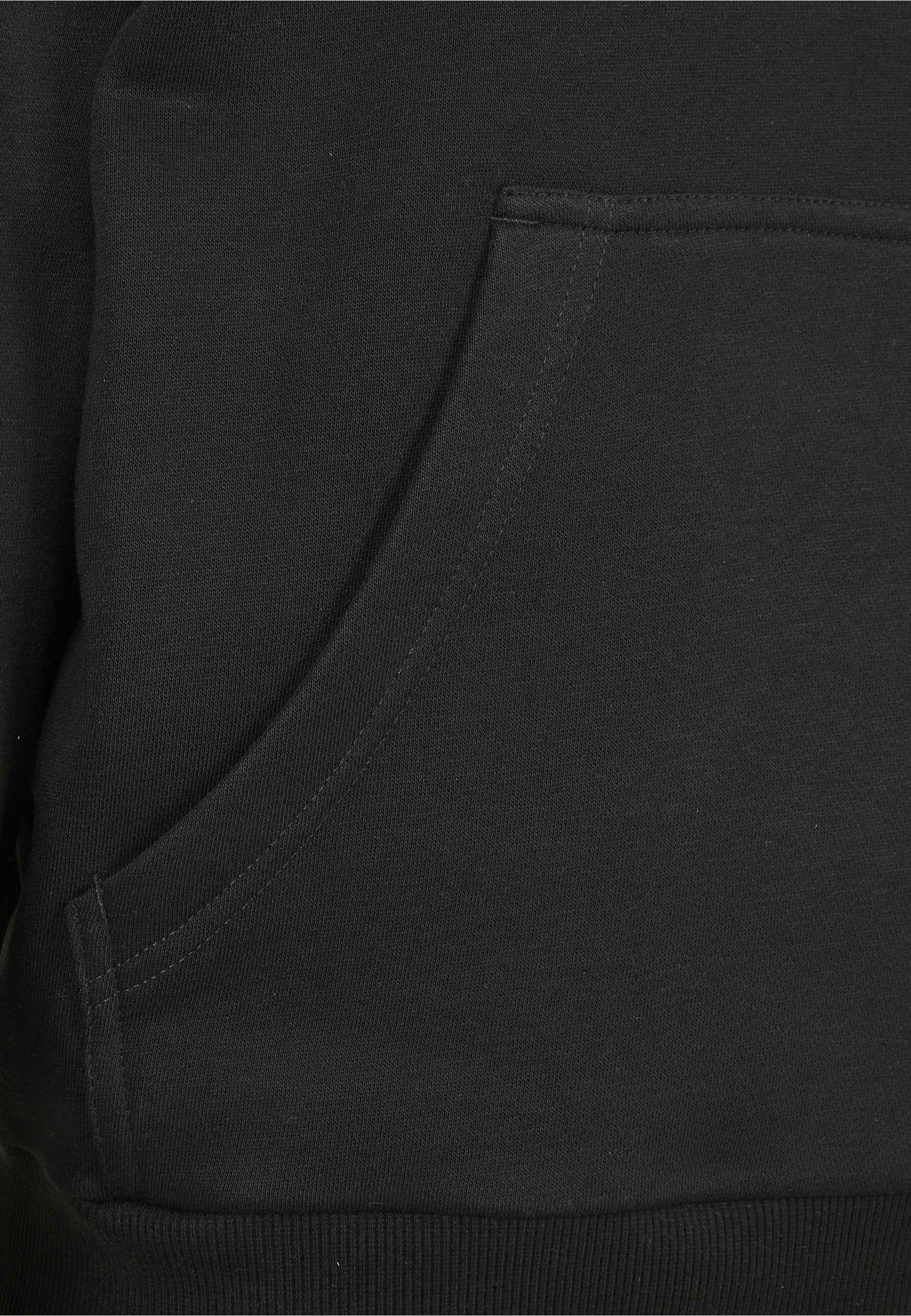 URBAN CLASSICS Rundhalspullover »Urban Classics Herren Snap Hoody« 1 Stk.