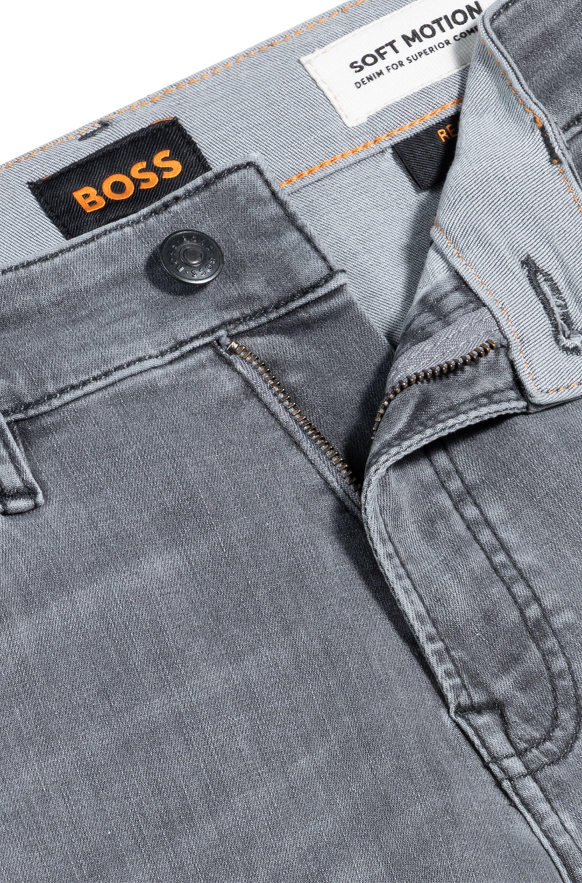 BOSS ORANGE Stretch-Jeans »RE.MAINE BO«, mit Markenlabel am Bund