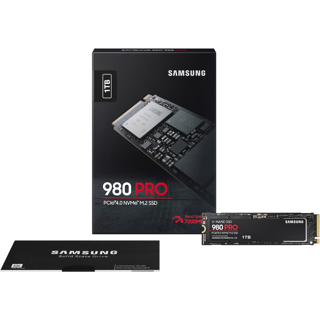 Samsung interne SSD »980 PRO«, Anschluss M.2 PCIe 4.0