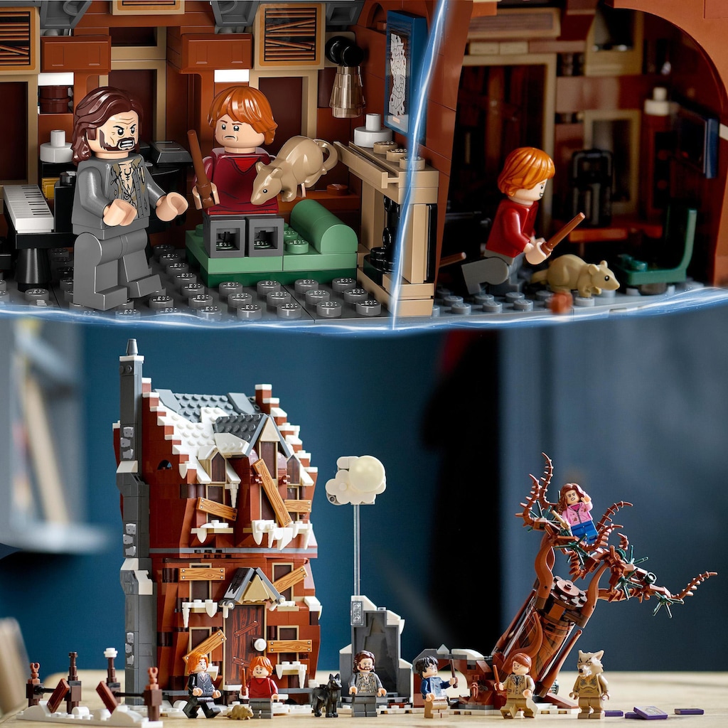 LEGO® Konstruktionsspielsteine »Heulende Hütte und Peitschende Weide (76407), LEGO® Harry Potter«, (777 St.), Made in Europe