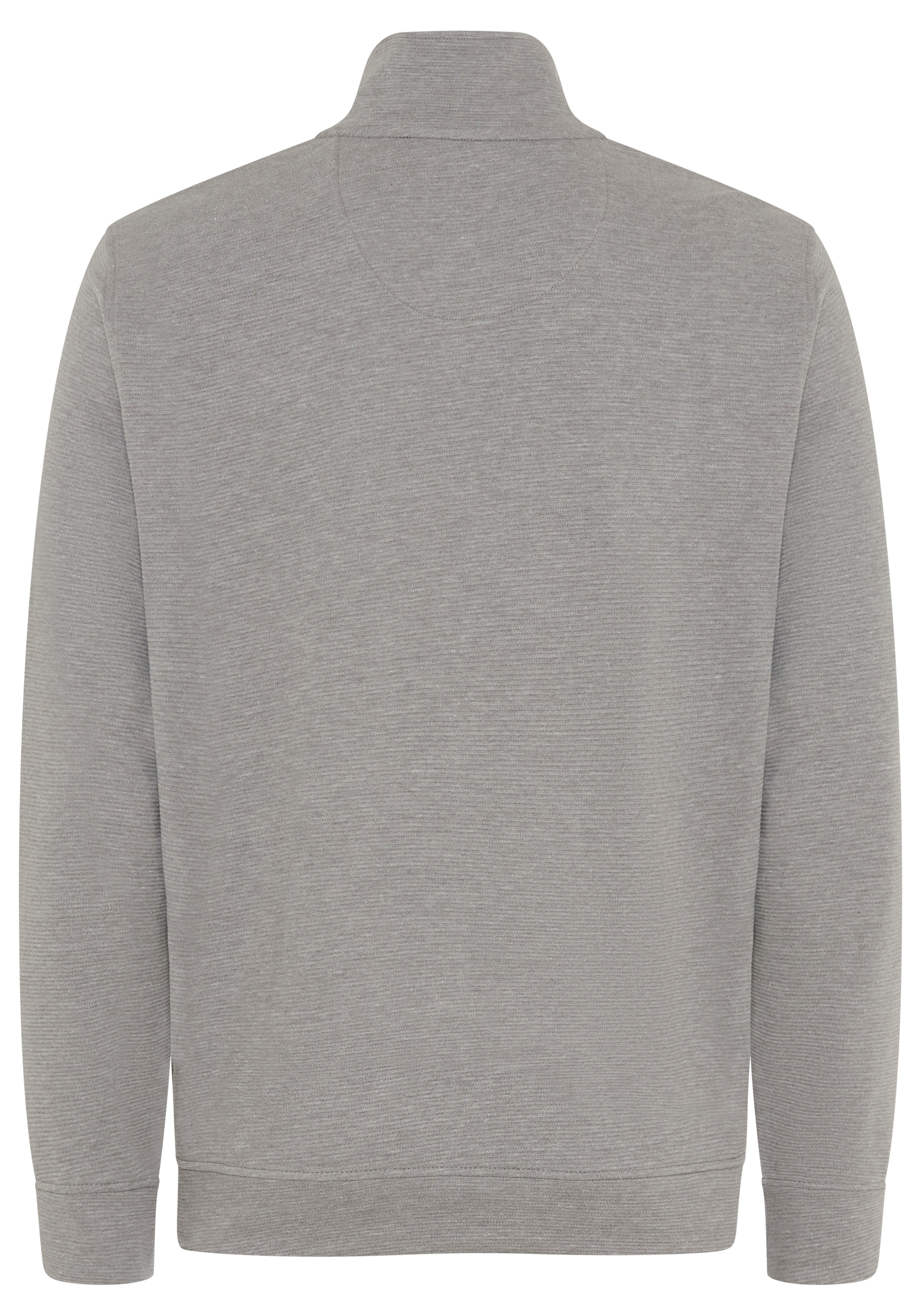 Man's World Sweatjacke mit hochschließendem Kragen, Langarm
