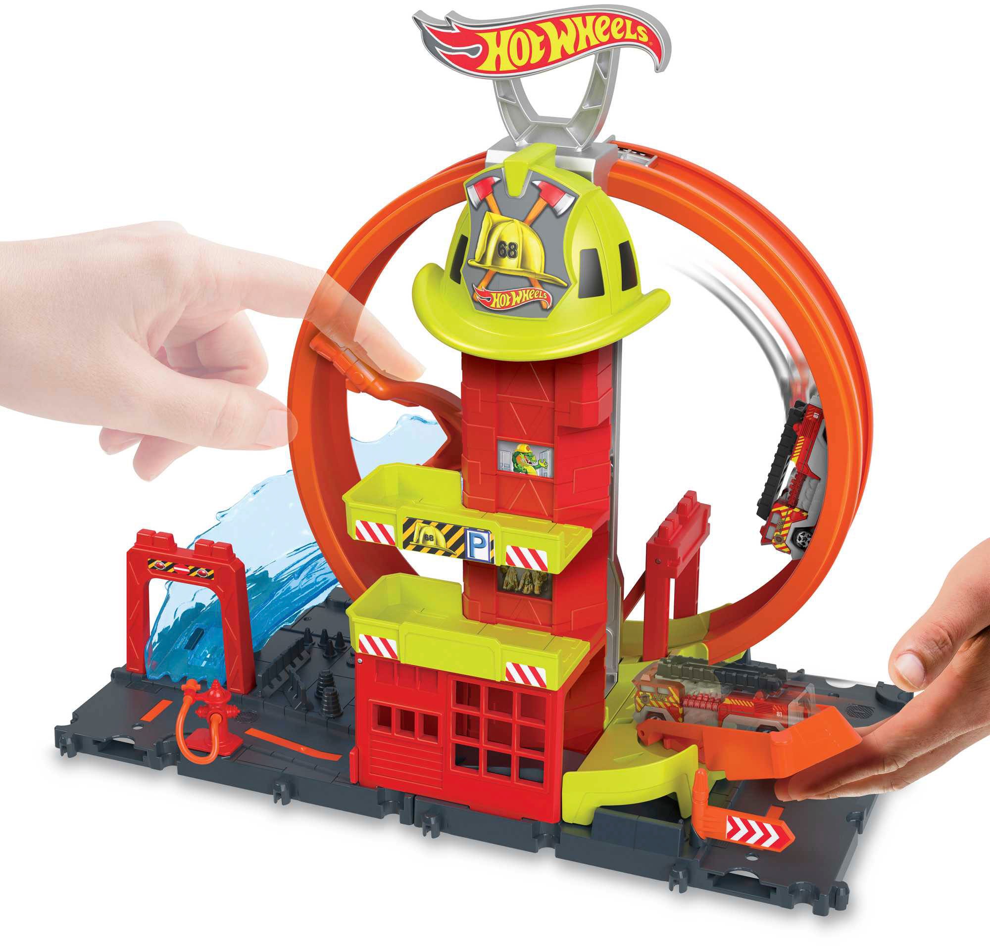 Hot Wheels Spiel-Gebäude »City Super Fire Station«