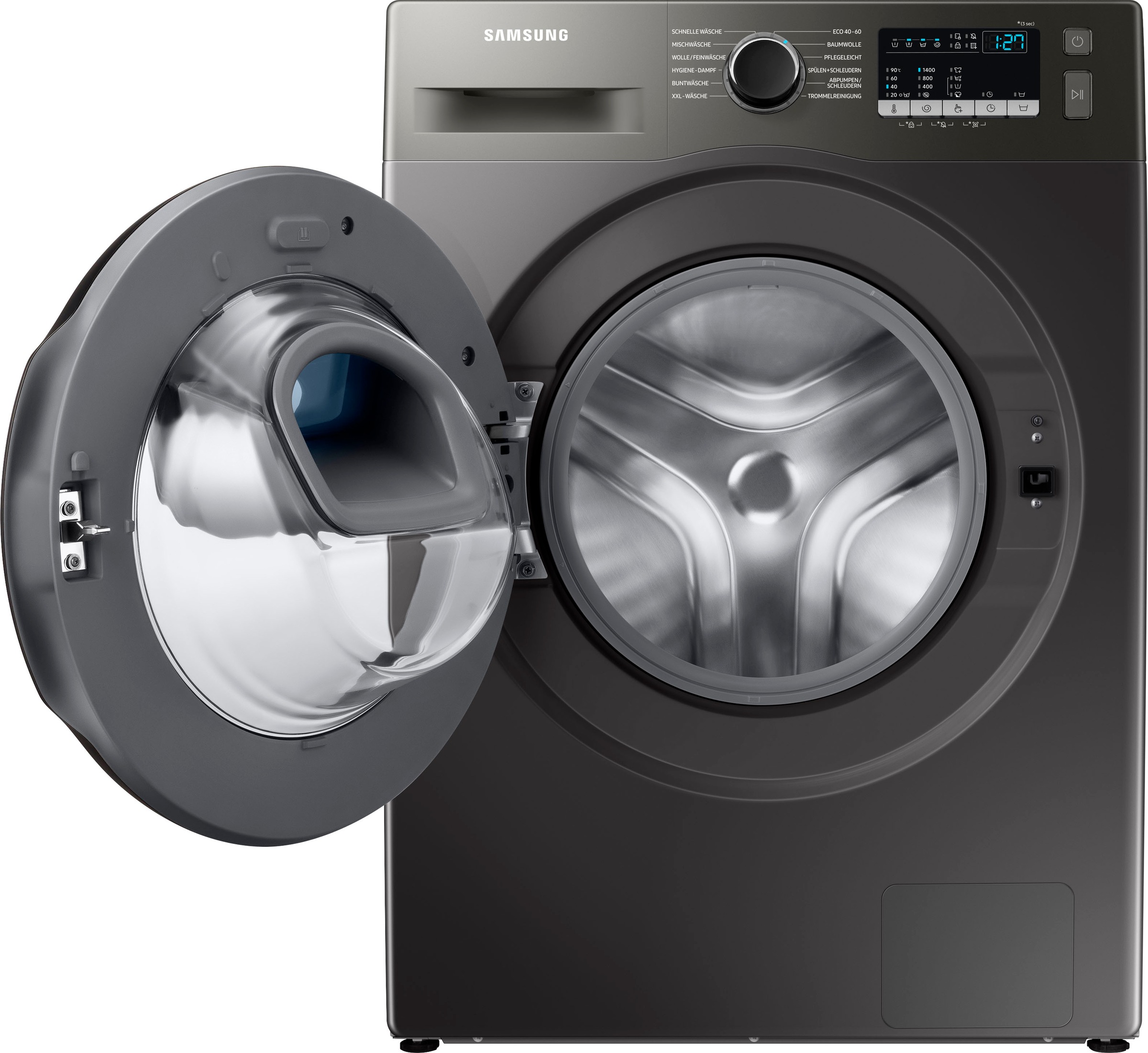 11. Bild von Samsung Waschmaschine »WW7ET4543AX«, WW4500T INOX, WW7ET4543AX, 7 kg, 1400 U/min, AddWash™