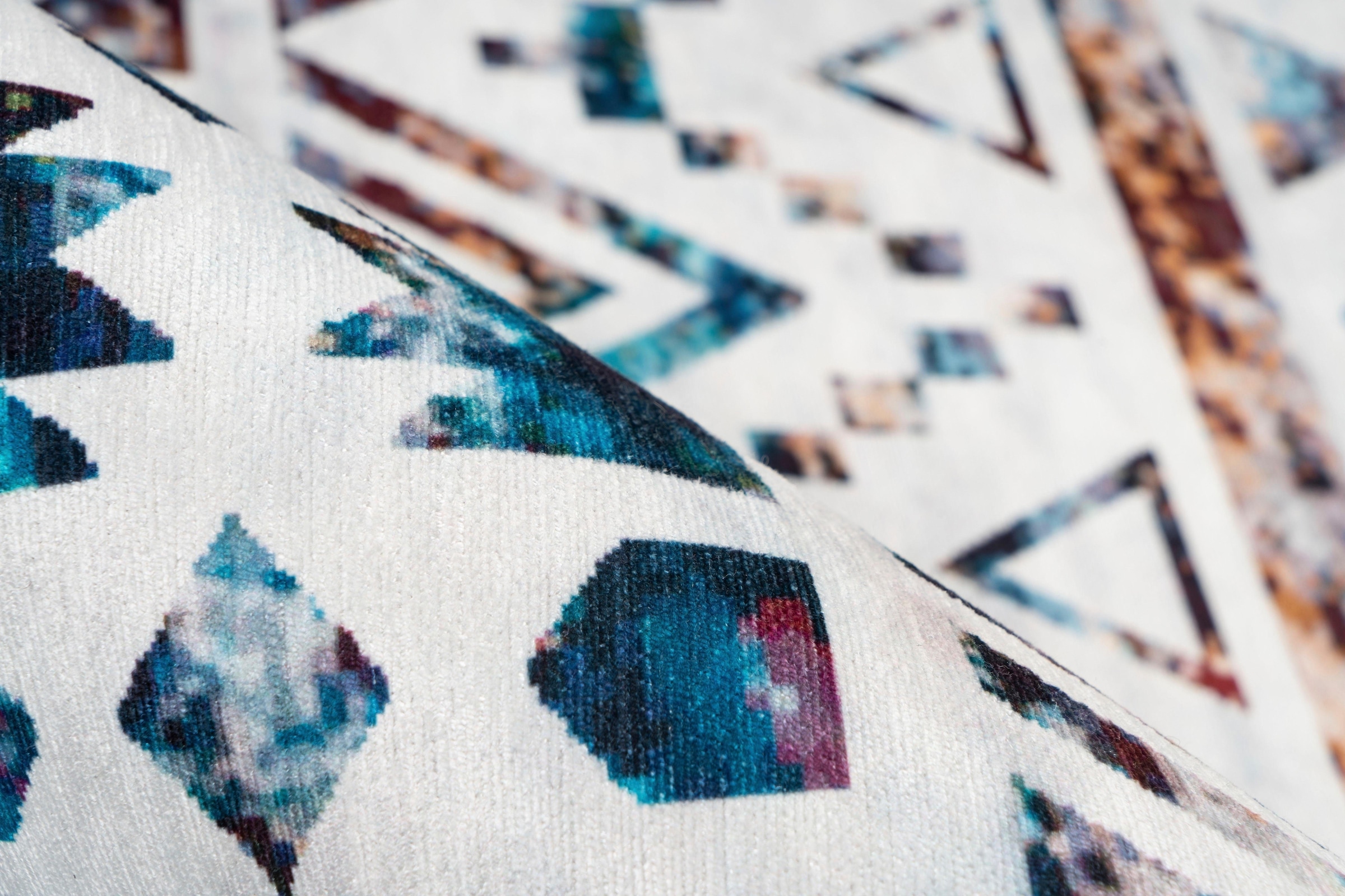 calo-deluxe Teppich »Castor 689«, rechteckig, 6 mm Höhe, Kurzflor, Wohnzimmer