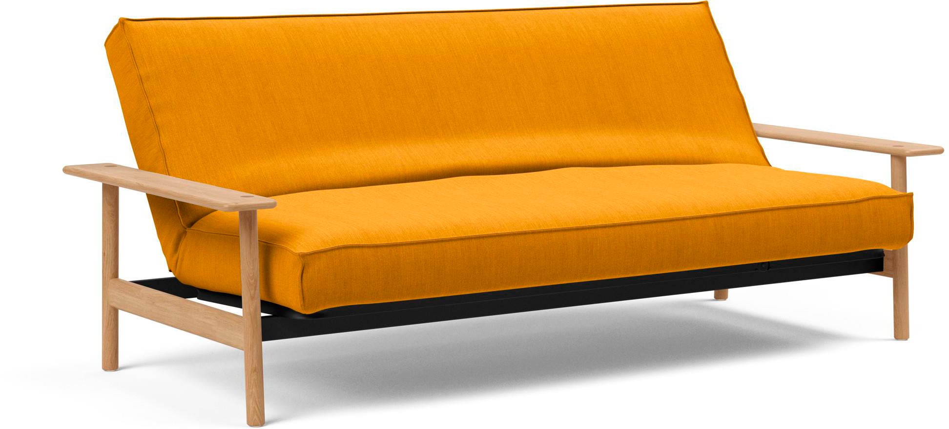 INNOVATION LIVING ™ Schlafsofa »Balder Sofa, Bettfunktion, Relaxsofa, Design mit hohem Komfort«, Rückenlehne 3-fach verstellbar, Dauerschläfer