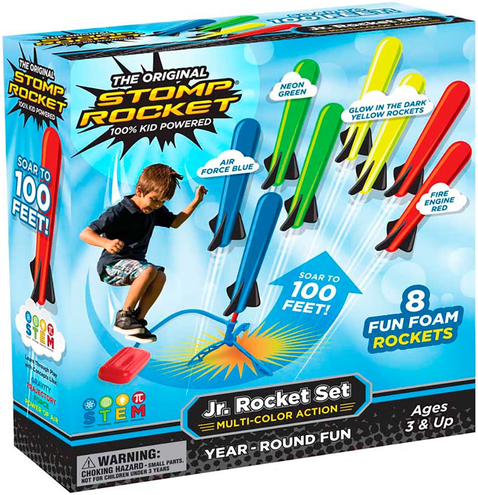 Stomp Rocket Spiel »Stomp Rocket Jr. Rocket, 8 Rockets«