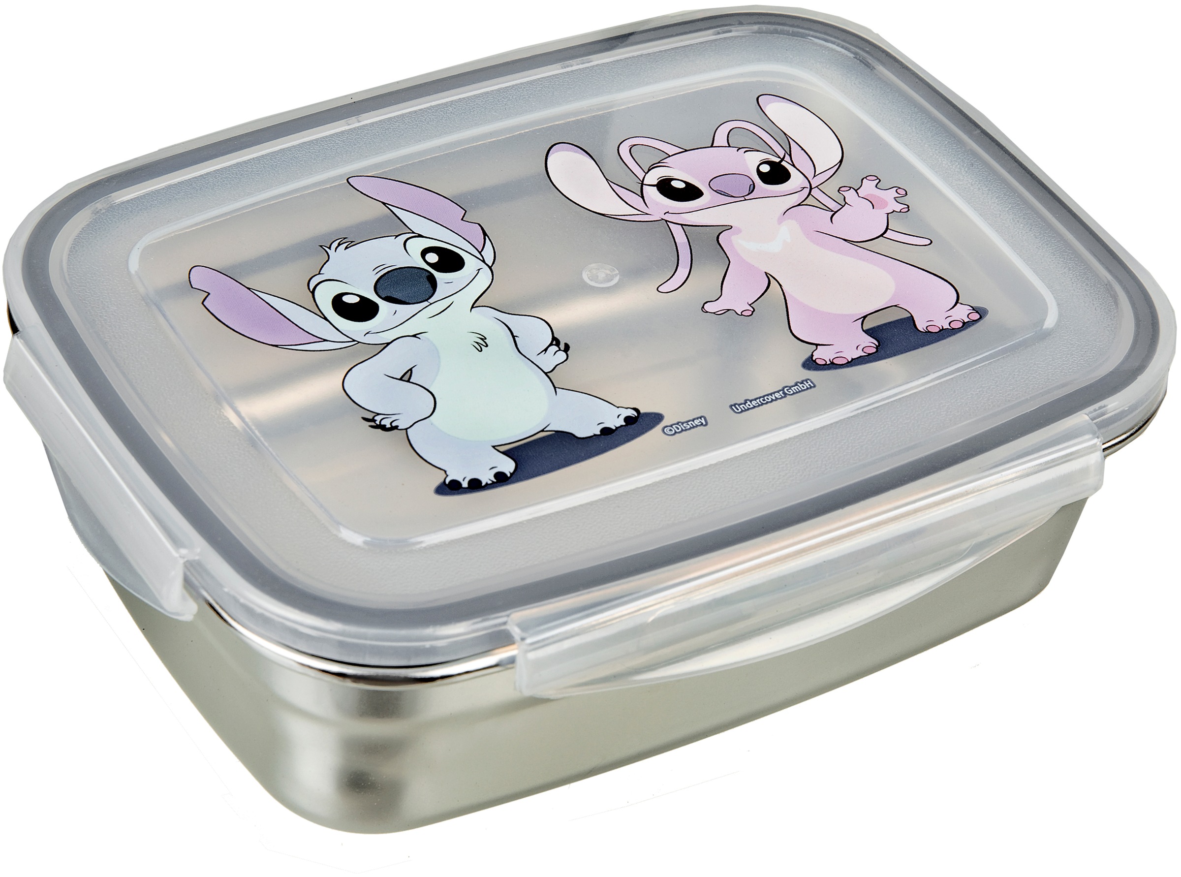 UNDERCOVER Lunchbox »mit Trinkflasche, Stitch« Set, 2 tlg.