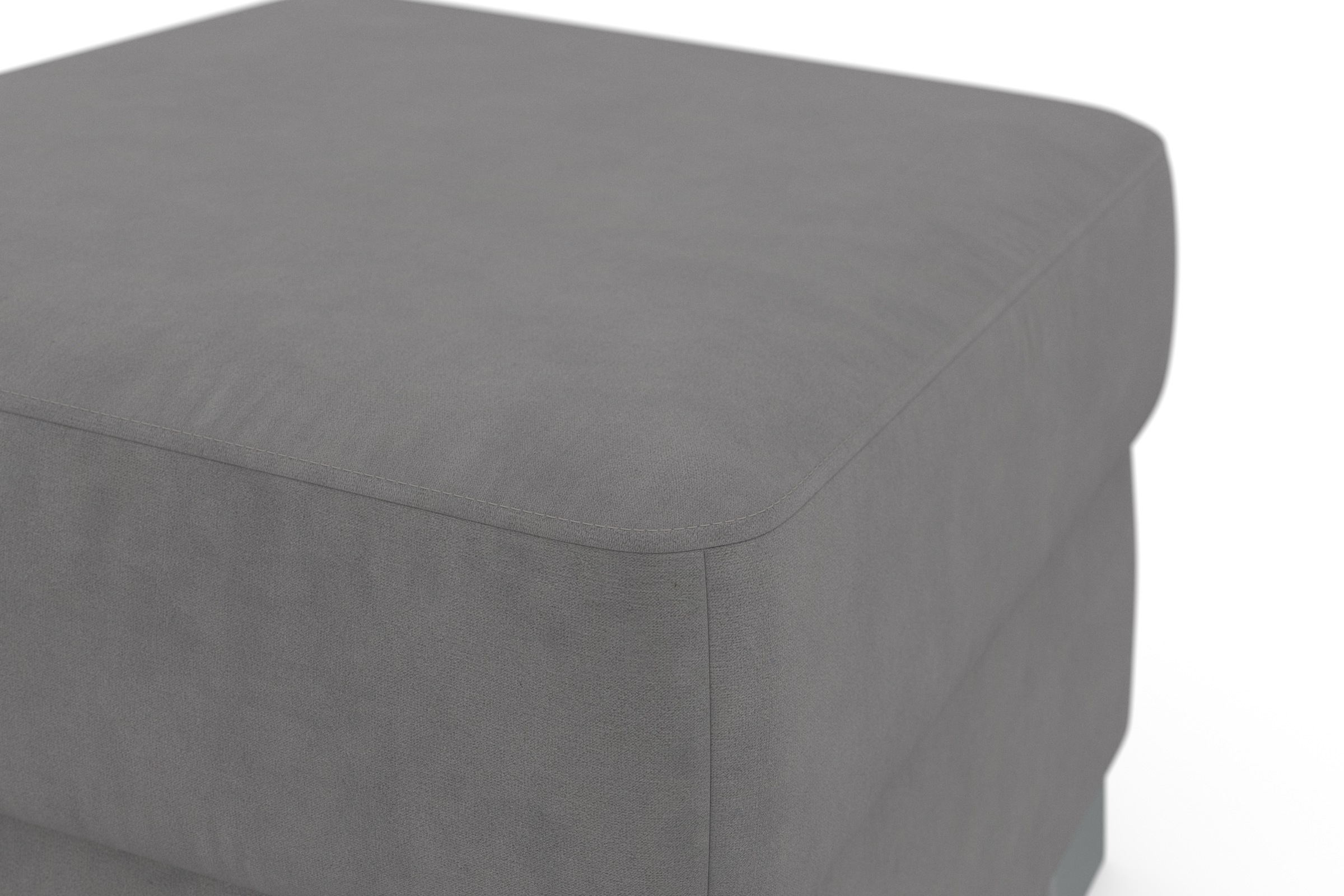 DOMO collection Hocker »Anzio«, wahlweise mit Federkern