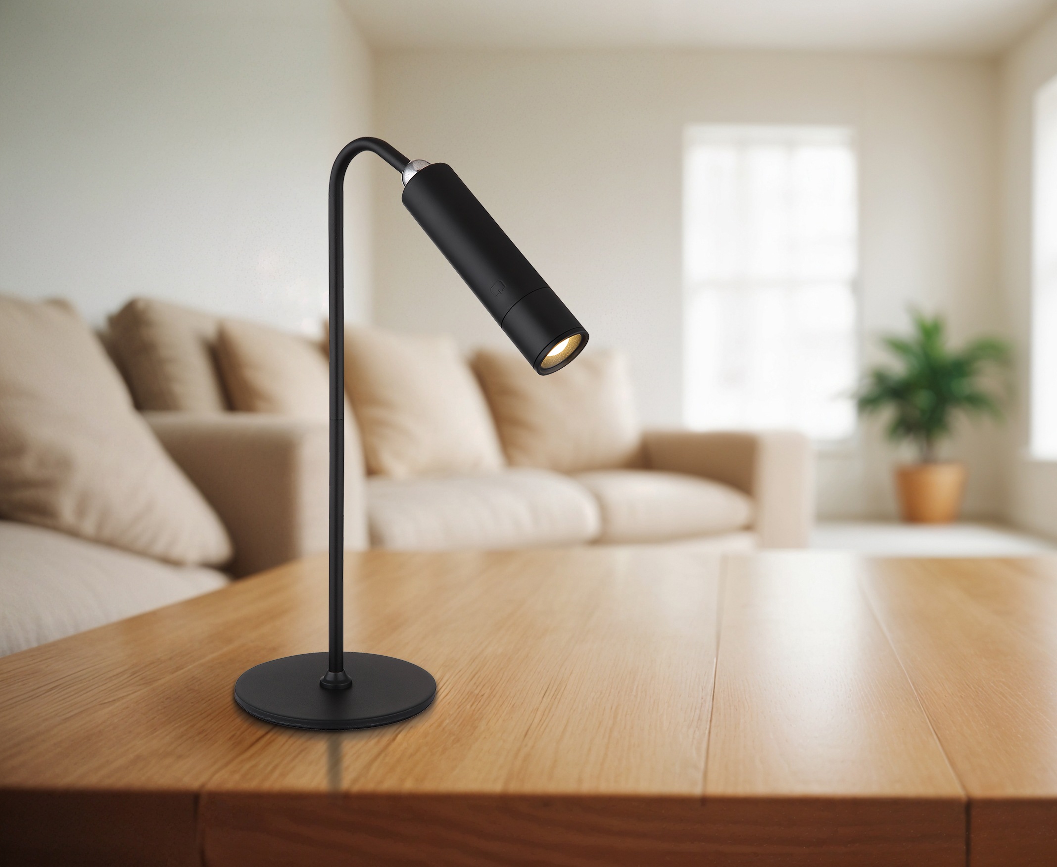 GLOBO LIGHTING Tischleuchte »ANDRA« LED-Modul 1 Stk. Warmweiß Tischlampe Nachttischlampe Deko-Tischleuchte Schlafzimmer