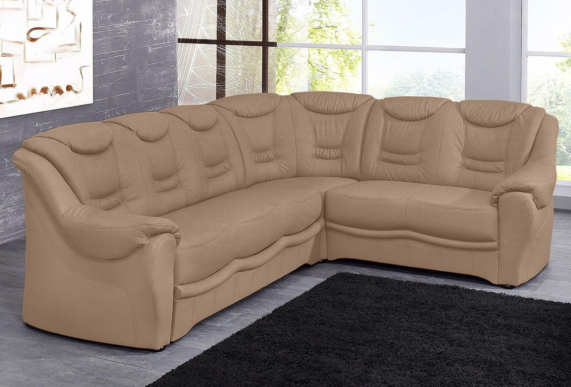 sit&more Ecksofa »Bansin L-Form«, wahlweise mit Bettfunktion