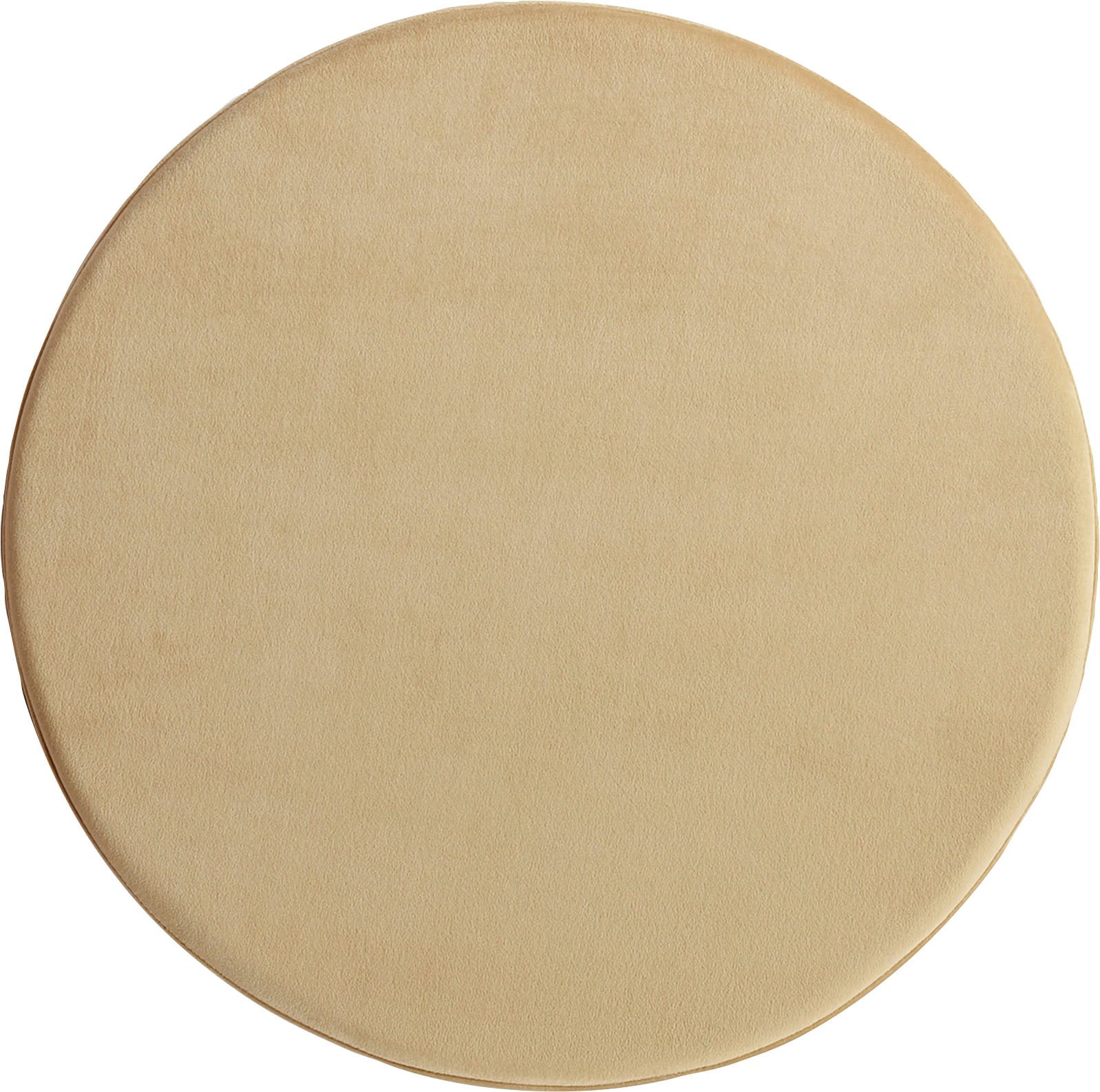 Kayoom Sitzhocker »Hocker Elyse, Edler Touch durch goldenen Sockel«, (1 St.), samtweich, hochwertig, Perfekt aufeinander abgestimmte Farben
