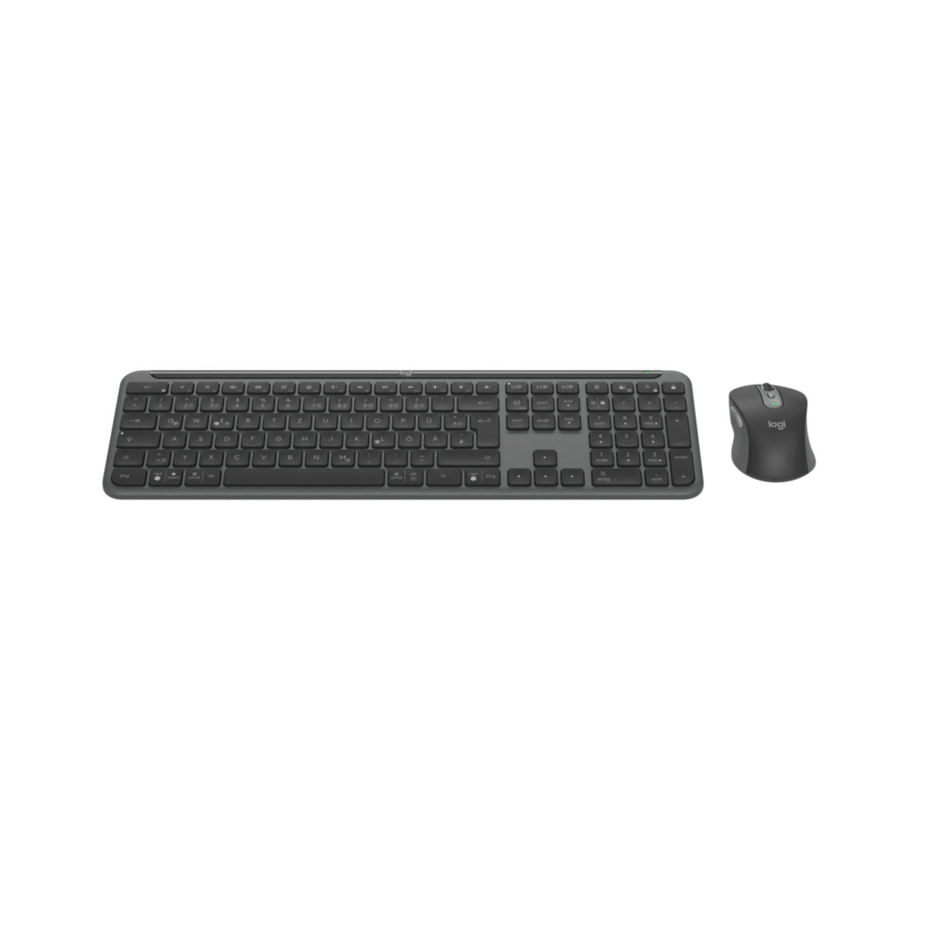 Logitech Wireless-Tastatur »Signature Slim Combo MK950«, (Ziffernblock-Anpassbare Höhe)
