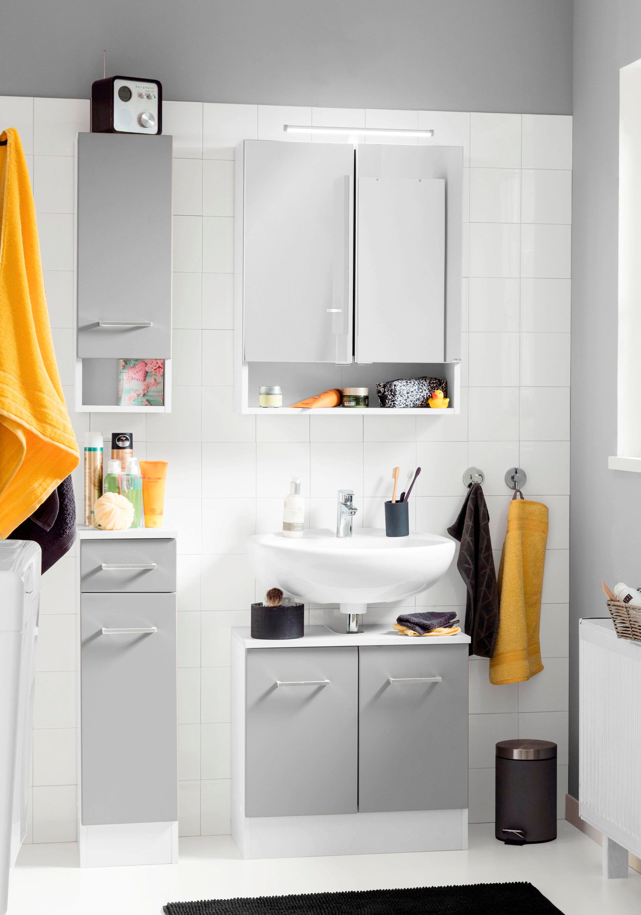 welltime Badmöbel-Set »Ribera« 4 Stk. tlg. günstig online kaufen