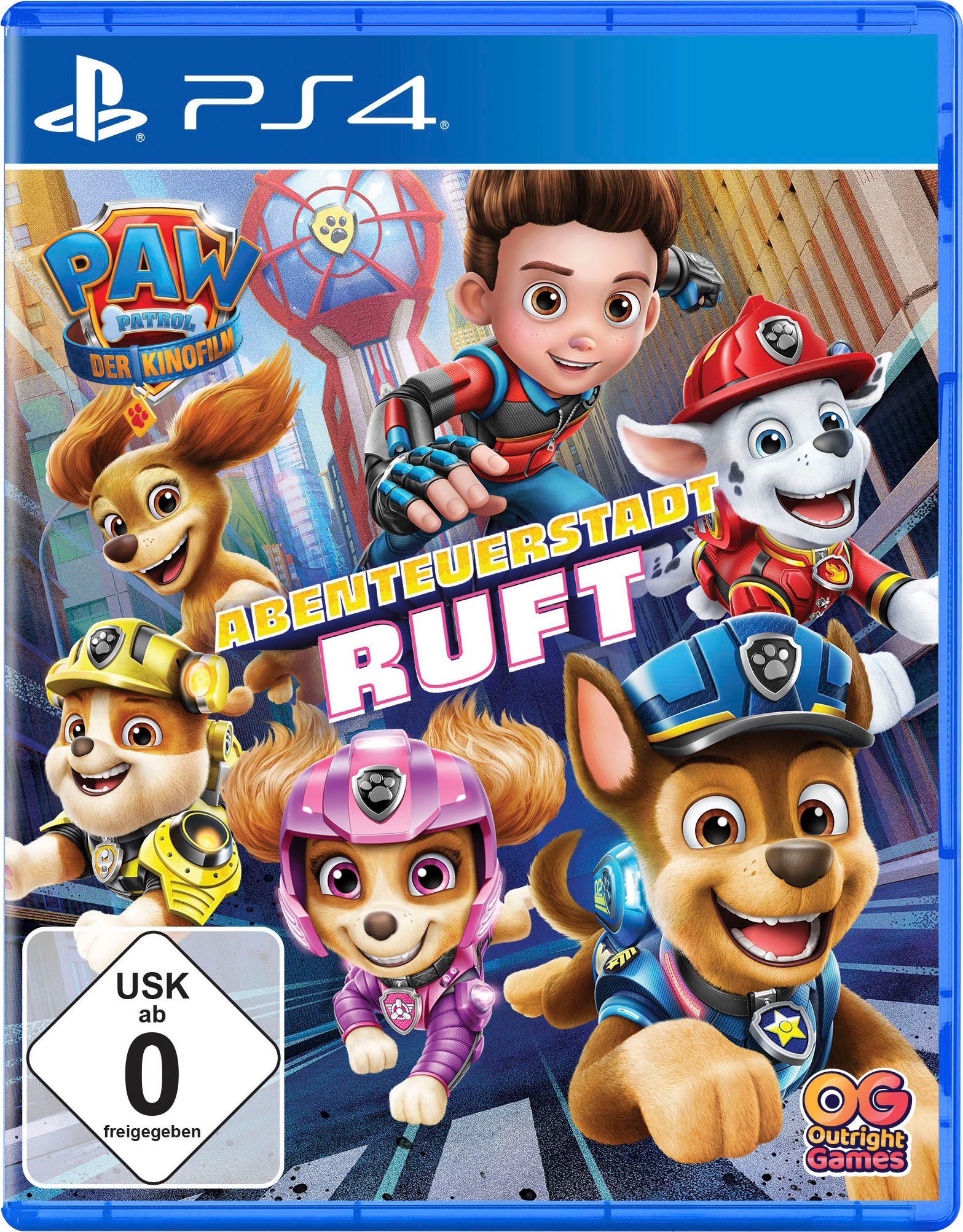 Bandai Spielesoftware »PAW Patrol - Der Kinofilm Abenteuerstadt ruft«, PlayStation 4