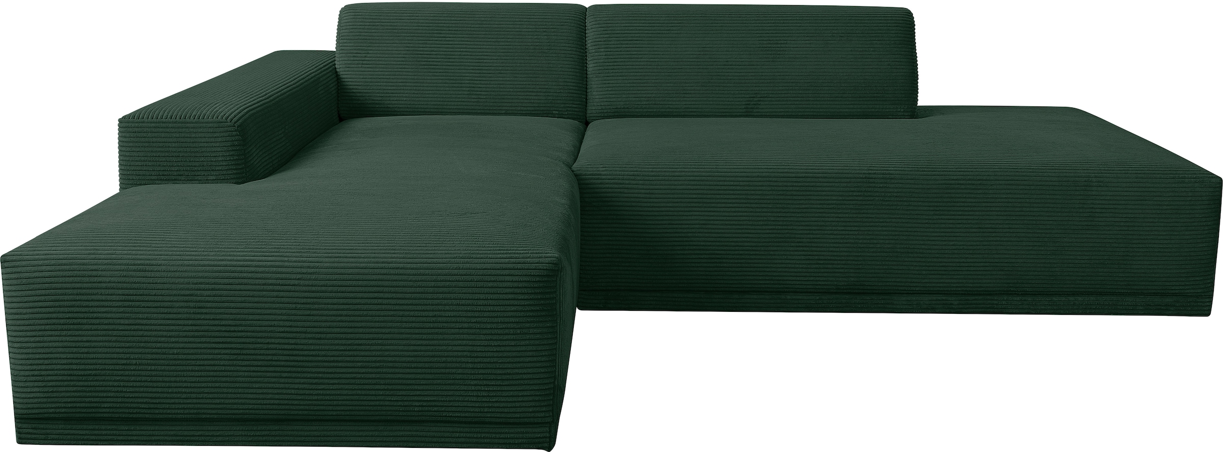 WERK2 Ecksofa »Apollo, hoher Sitzkomfort, aktuelles Design, Breite 264cm, L günstig online kaufen
