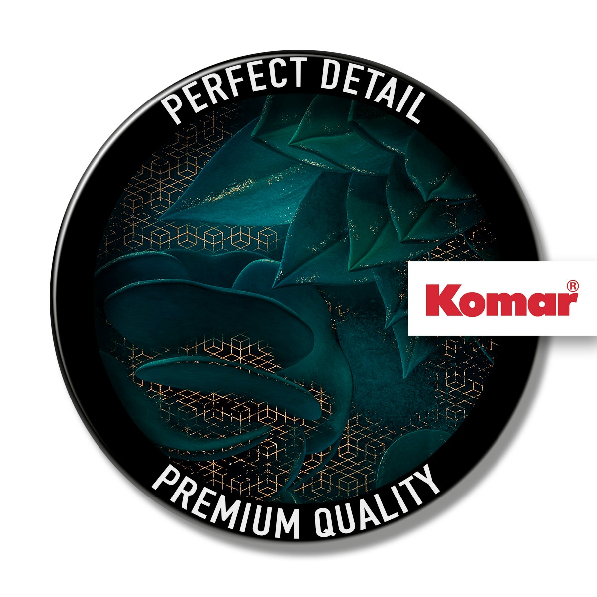 Komar Fototapete »Ombres«, bedruckt, 350 x 250 cm (Breite x Höhe) - Tapete, Vlies, Wohnzimmer, Schlafzimmer