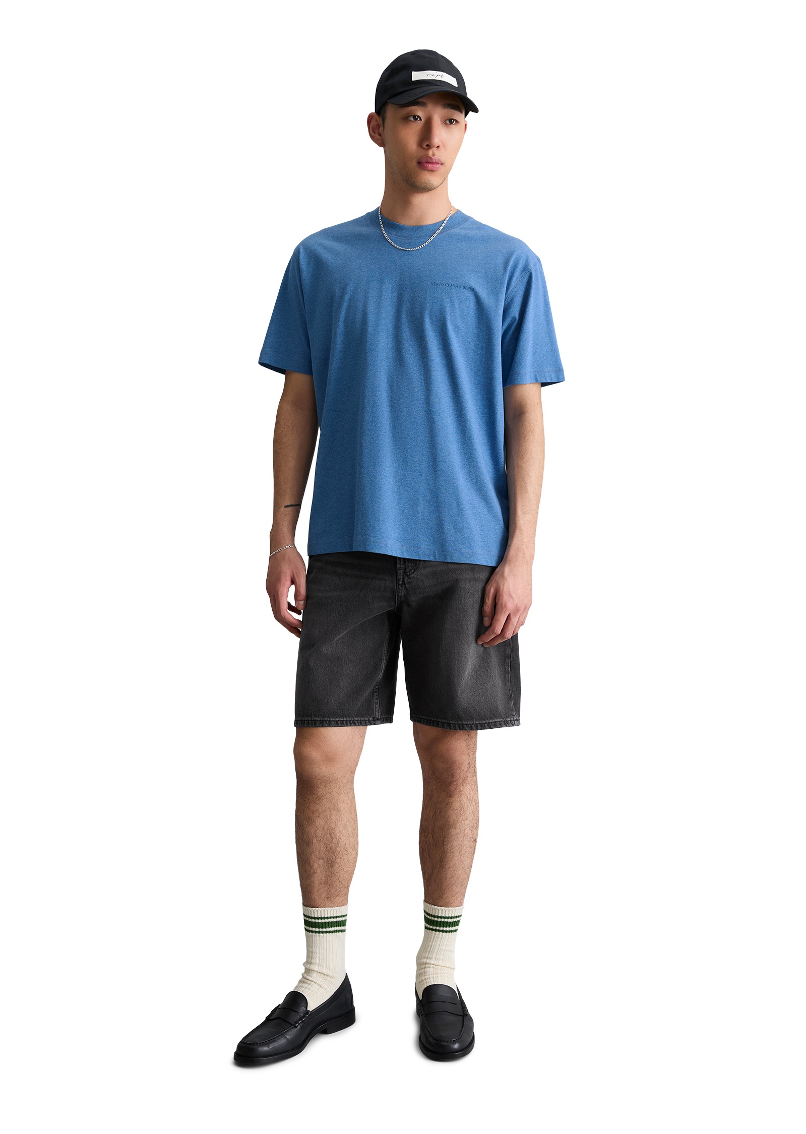 Marc O'Polo DENIM T-Shirt relaxed aus softer Bio-Baumwolle