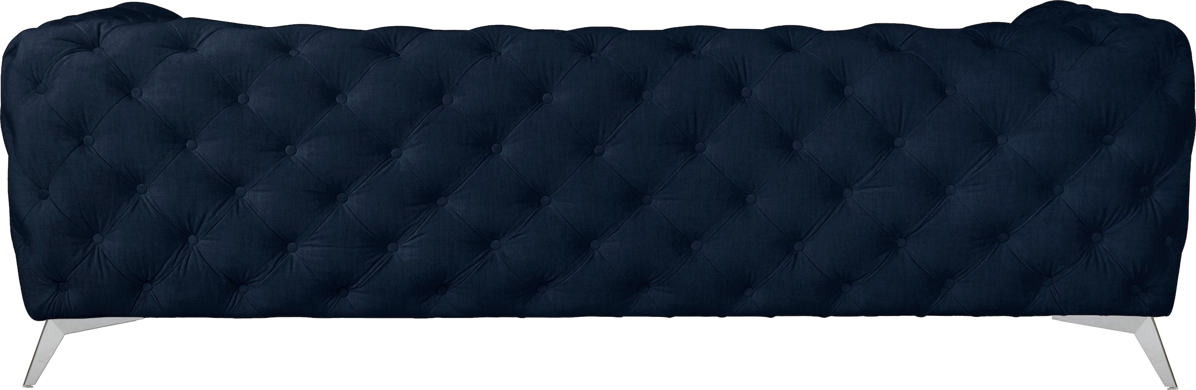 Leonique Chesterfield-Sofa »Glynis«, aufwändige Knopfheftung, moderne Chesterfield Optik, Fußfarbe wählbar