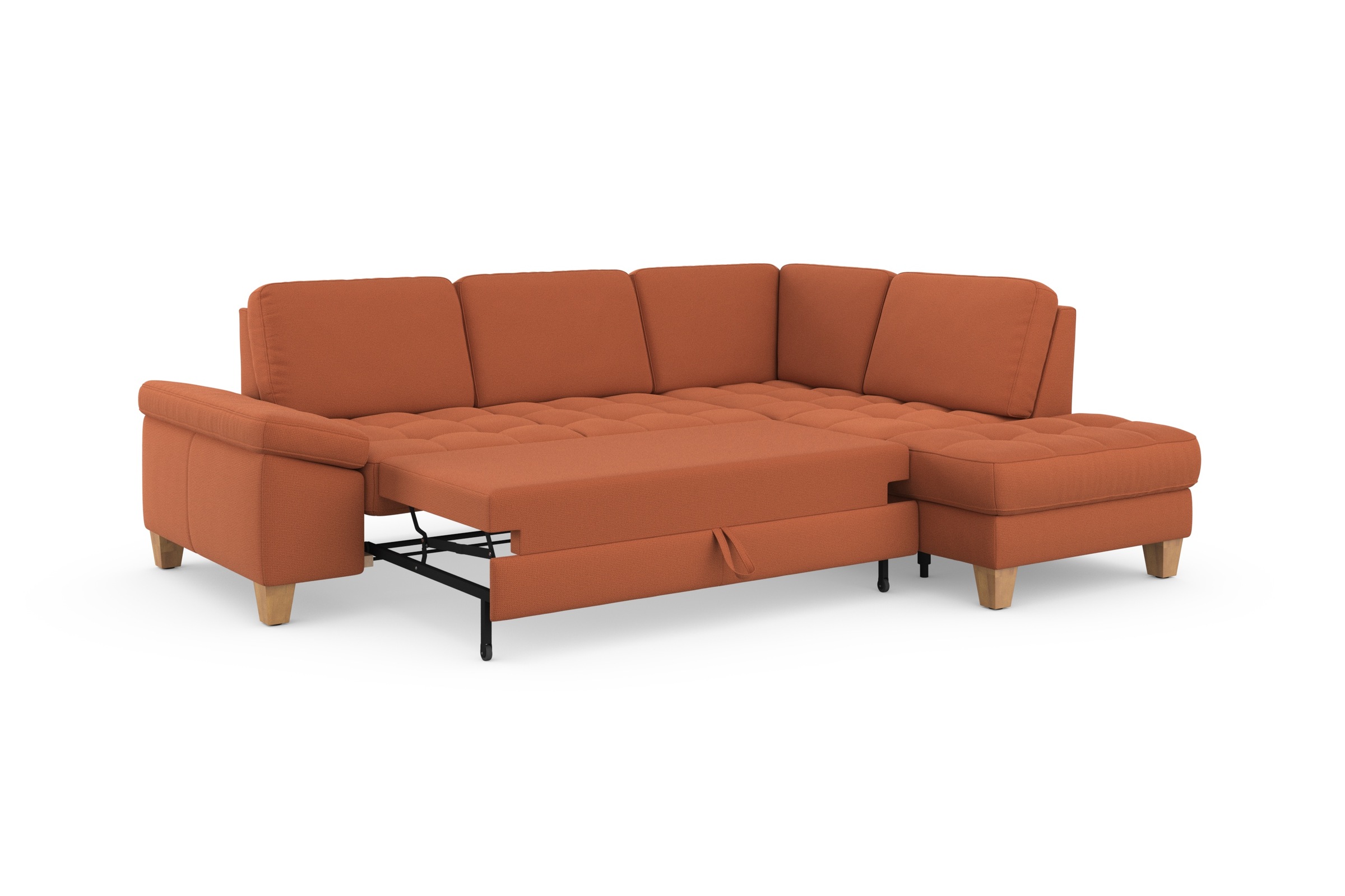 sit&more Ecksofa »Westham L-Form«, mit Ottomane, mit oder ohne Bettfunktion, Bettkasten, Verstellung