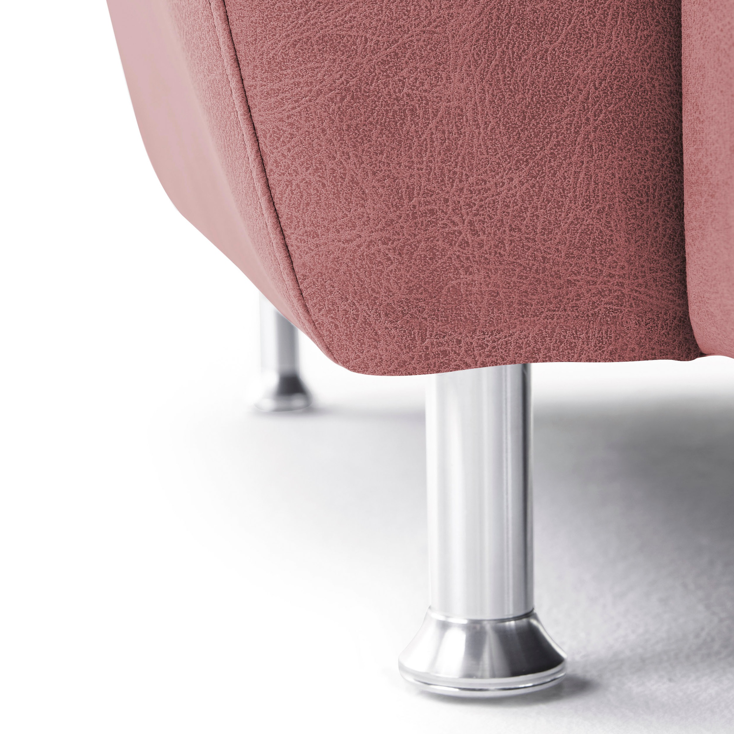 CALIZZA INTERIORS Ecksofa »Onyx L-Form«, Ottomane links oder rechts, wahlweise mit Bettfunktion, Breite 257 cm