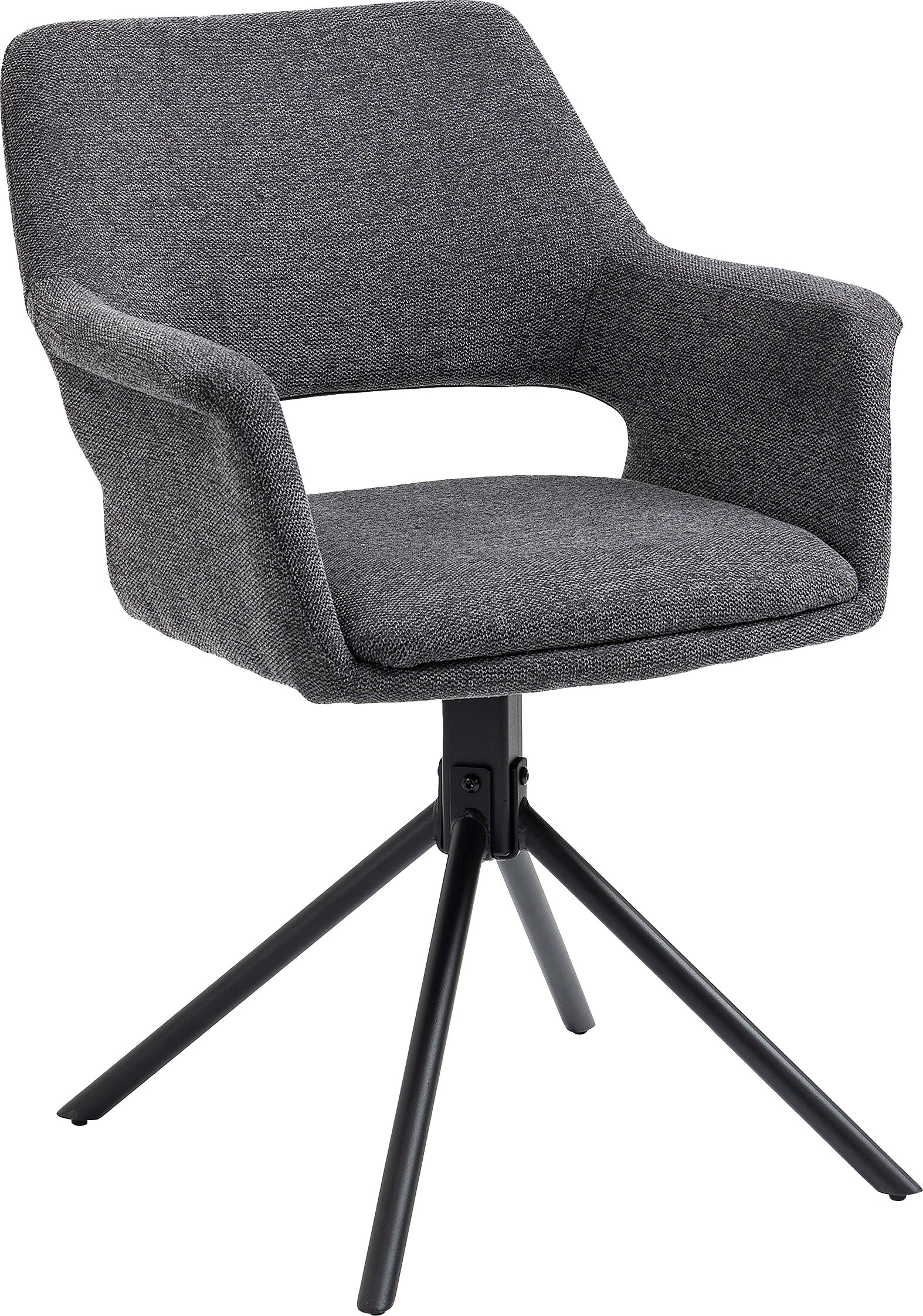 byLIVING Esszimmerstuhl »Elenore«, (Set), 2 St., Webstoff, 360 Grad drehbar günstig online kaufen