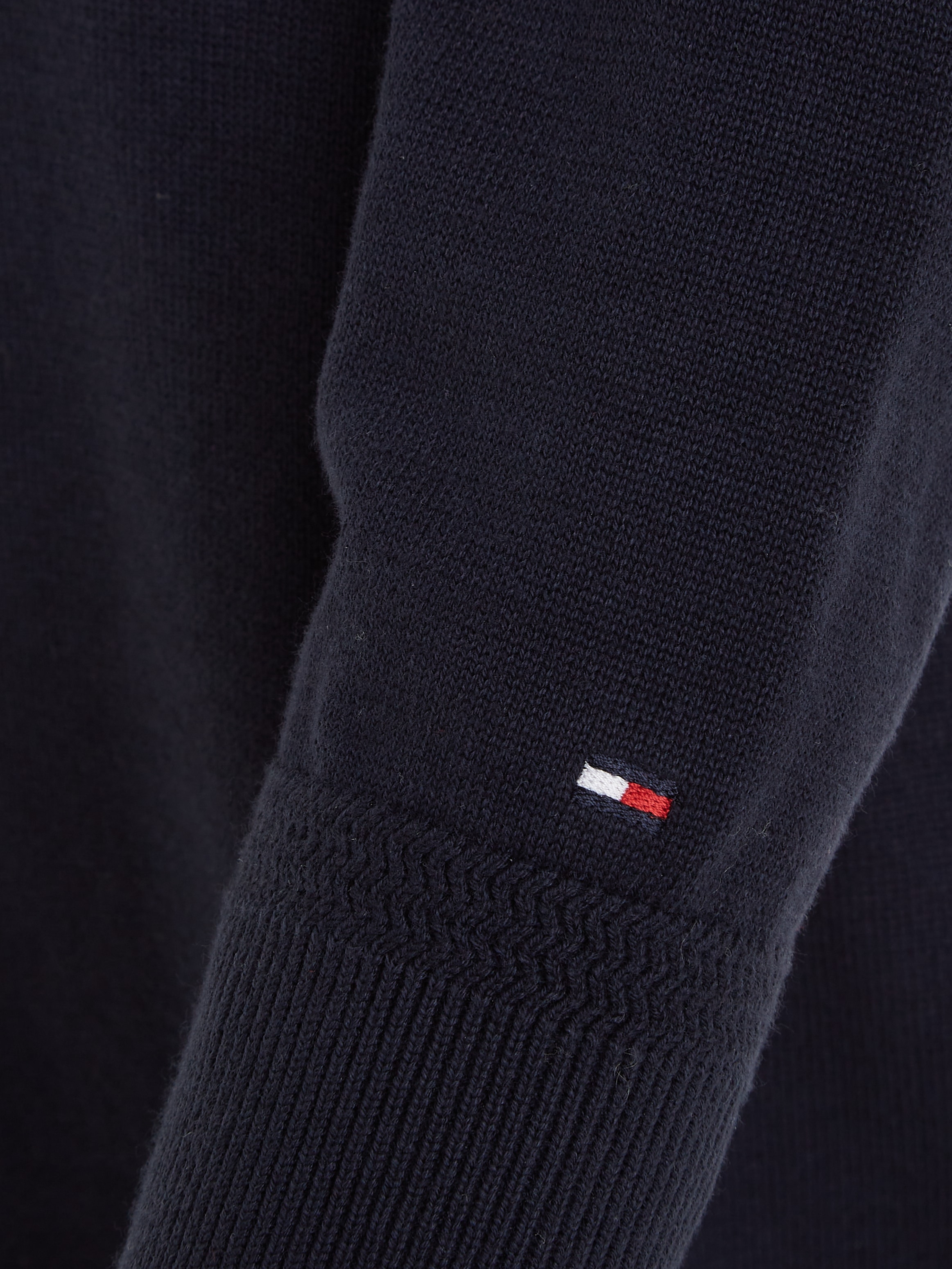 Tommy Hilfiger Strickpullover »MONOTYPE SWEATER«, mit großer Logostickerei