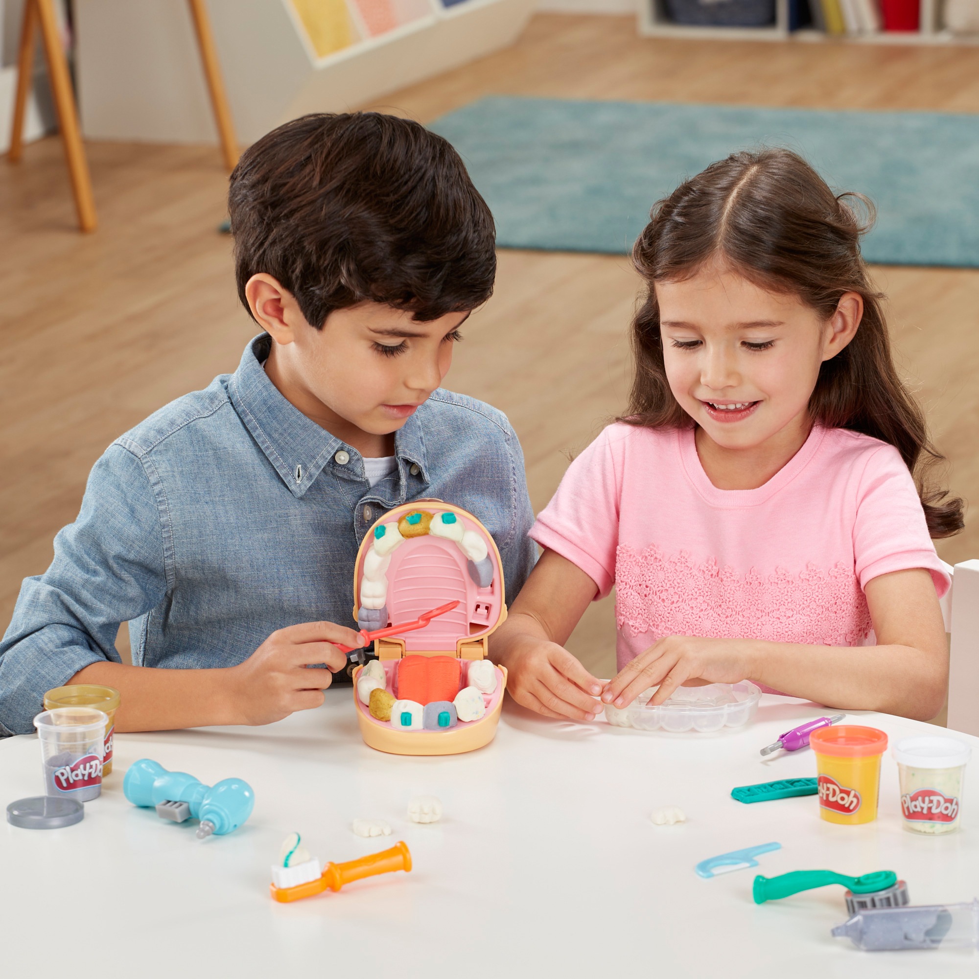 Hasbro Play-Doh Knete Zahnarztzubehör Wackelzahn NEU und OVP Dr 