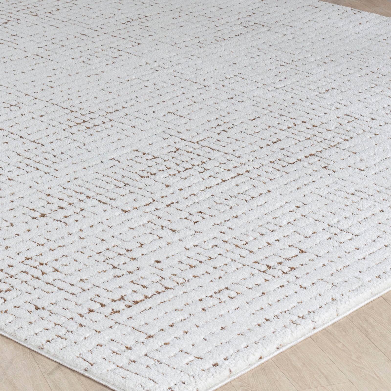 Livabliss Teppich »PRAGUE«, rechteckig, 14 mm Höhe, Skandi Design, Modern Boho Kurzflor Wohnzimmerteppich, Schlafzimmer